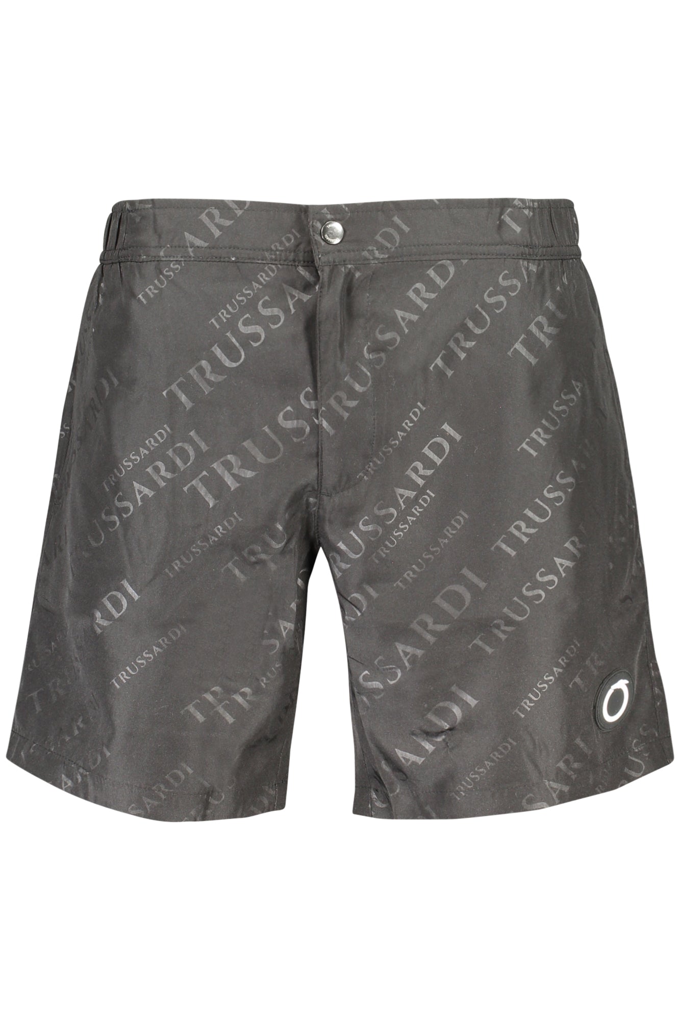 TRU2MBM08_NE03BLACK – Elegante Herrenbadehose in Schwarz mit Logo und Kontrastdetails – Größe: S, M, L, XL, 2XL – Farbe: Nero