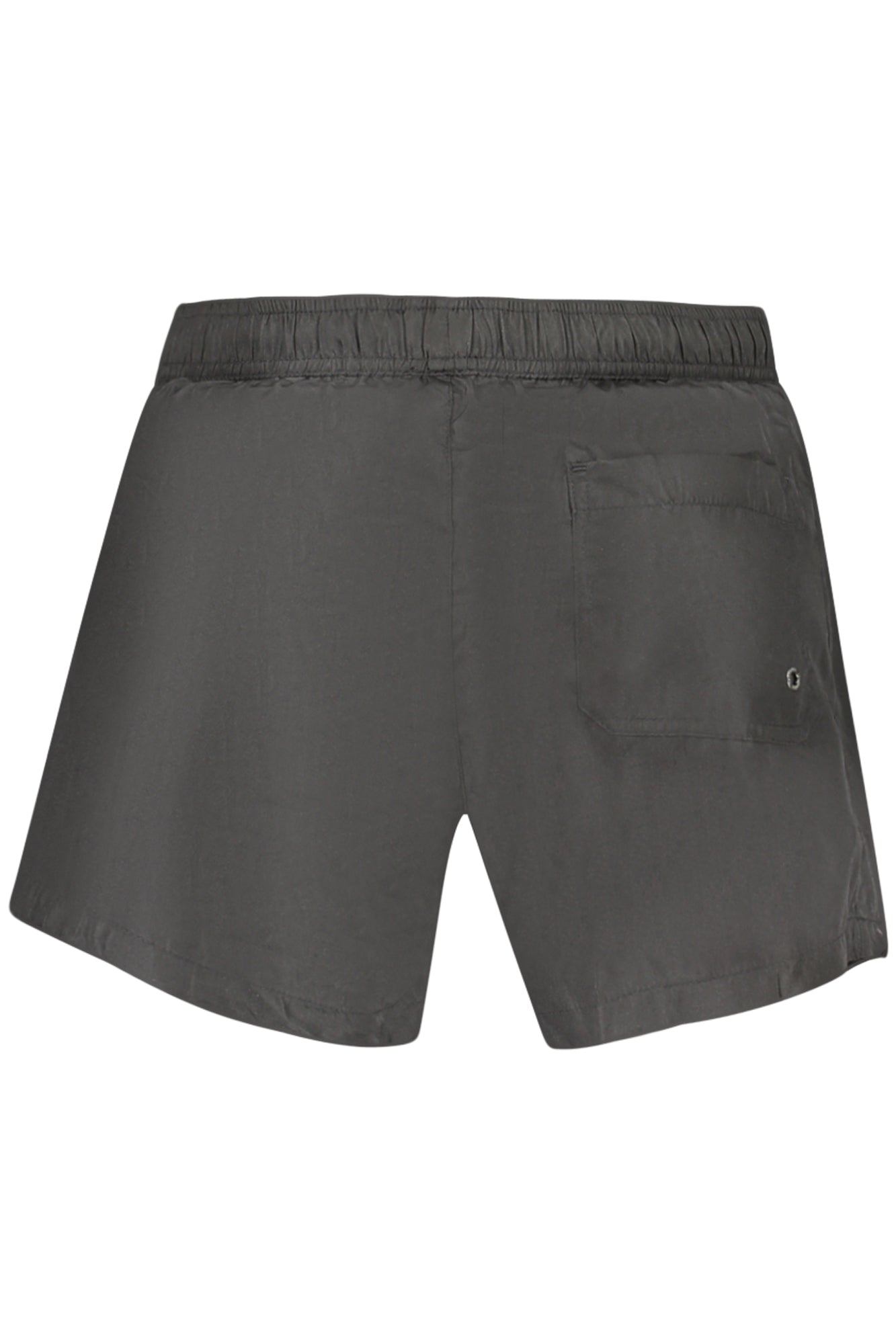 TRU2MBS02_NE03BLACK – Elegante Herren-Badeshorts in Schwarz mit Monogramm und Kordelzug – Größe: S, M, L, XL, 2XL – Farbe: Nero