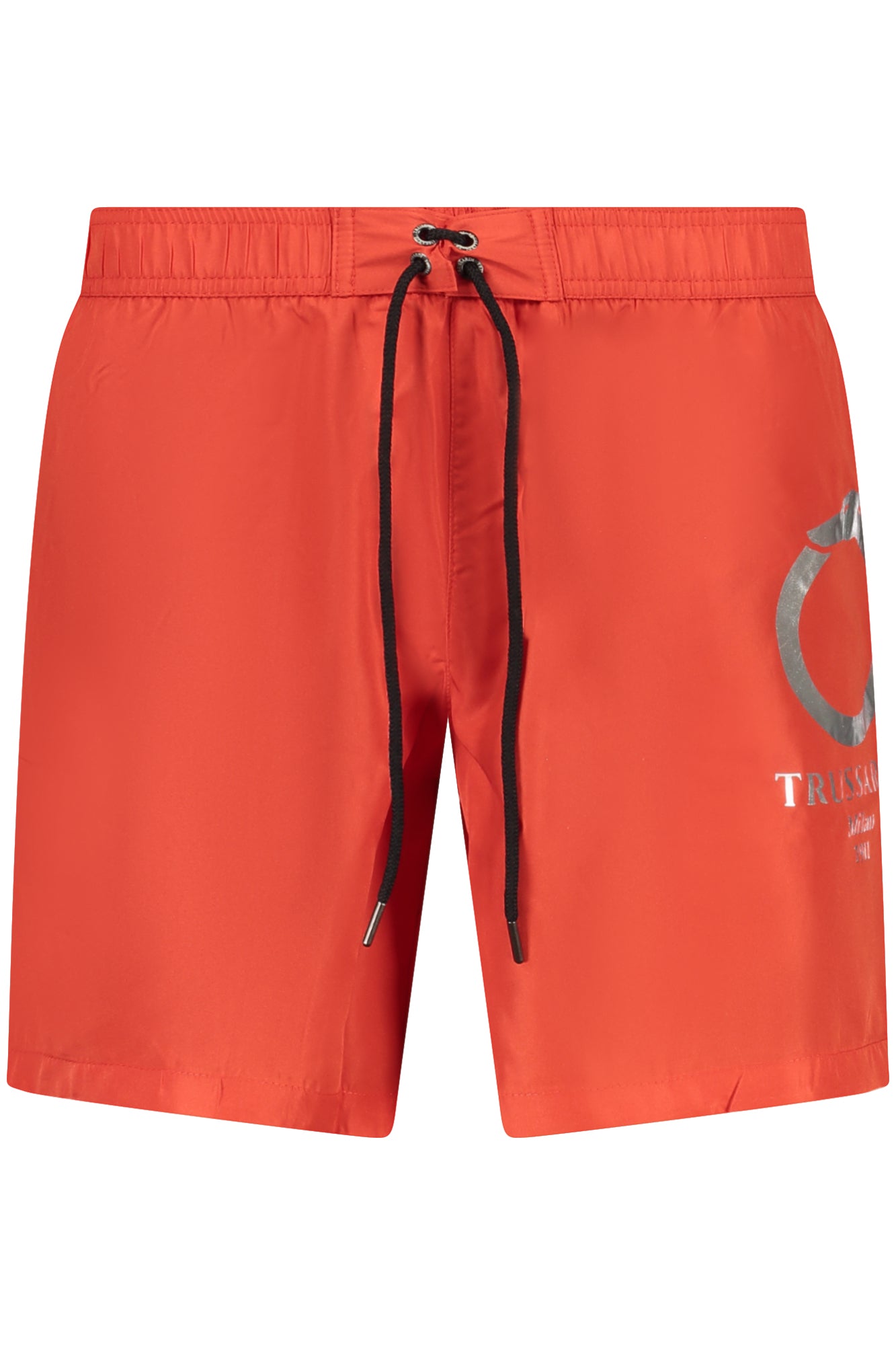 TRU2MBM05_RO11RED – Herren Badehose Rot: Stilvolle Details mit Taschen & Logo-Design – Größe: S, M, L, XL, 2XL – Farbe: Rosso