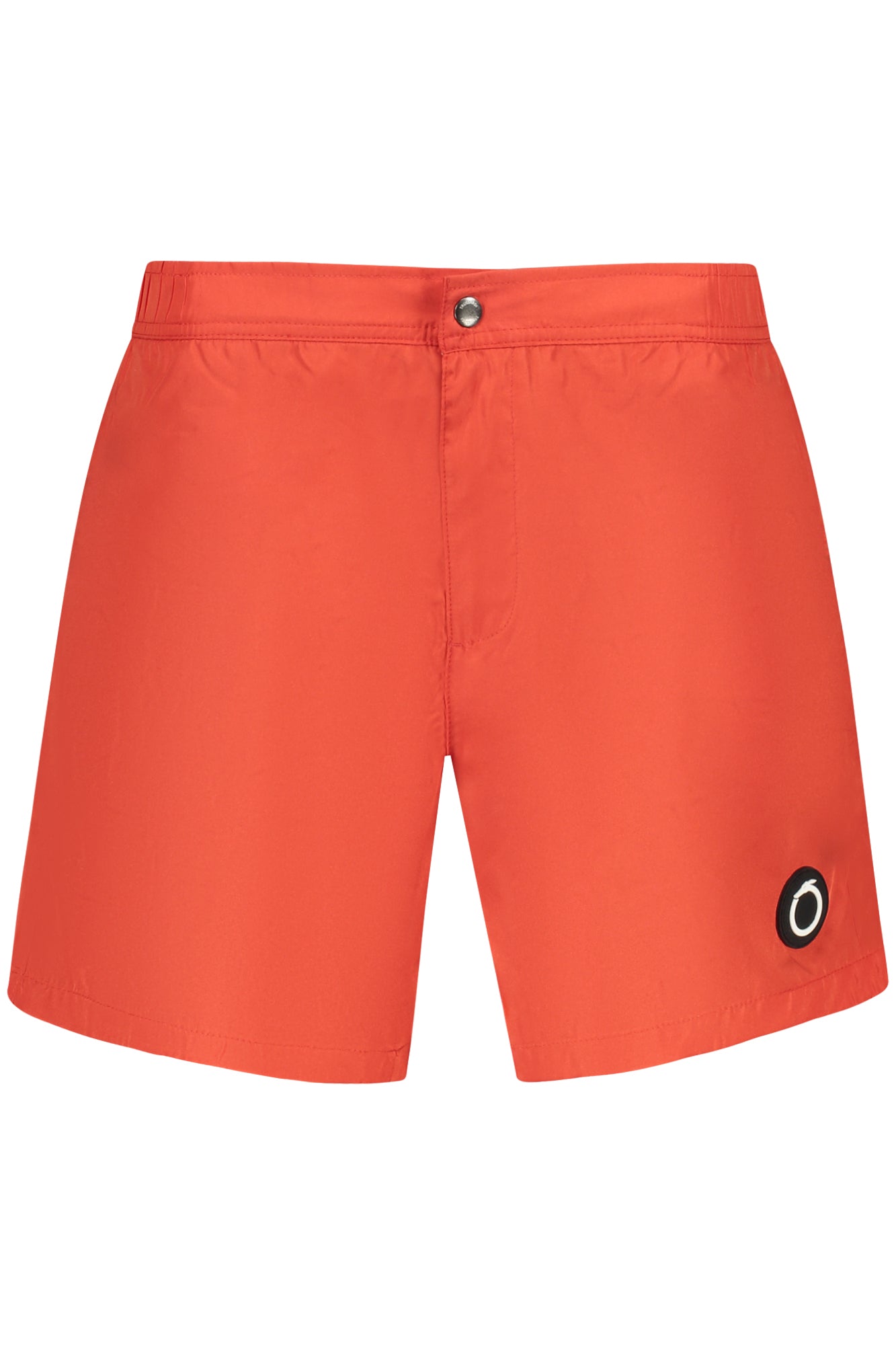 TRU2MBM04_RO11RED – Stylische rote Herren-Badehose mittellang mit Taschen und Logo – Größe: S, M, L, XL, 2XL – Farbe: Rosso