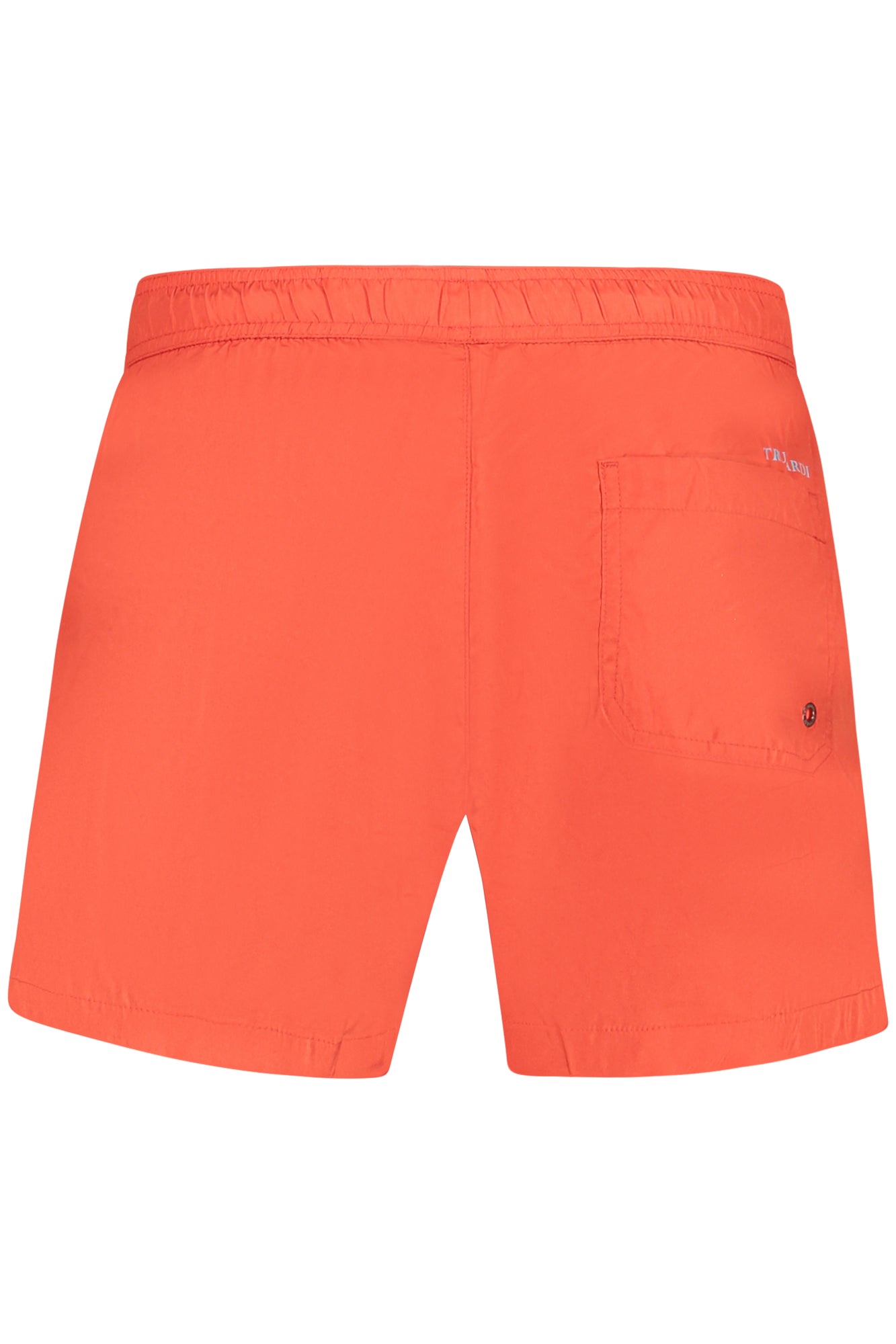 TRU2MBS01_RO11RED – Elegante rote Herren Badeboxer mit Kordelzug und Logodetail – Größe: S, M, L, XL, 2XL – Farbe: Rosso