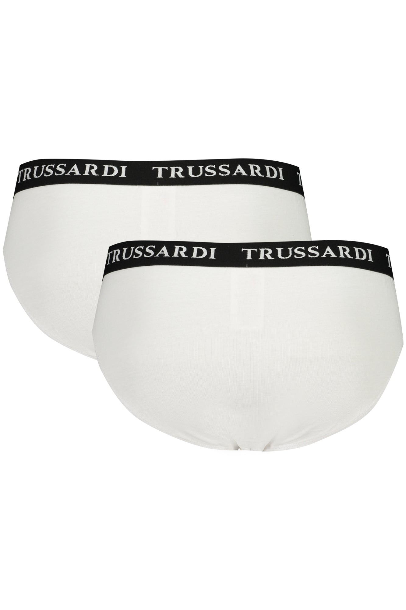 TRU2USP02_BI01WHIT – Herren Slip Weiß im Doppelpack – Elastischer Bund & Logoprint – Größe: M, L, XL, 2XL – Farbe: Bianco