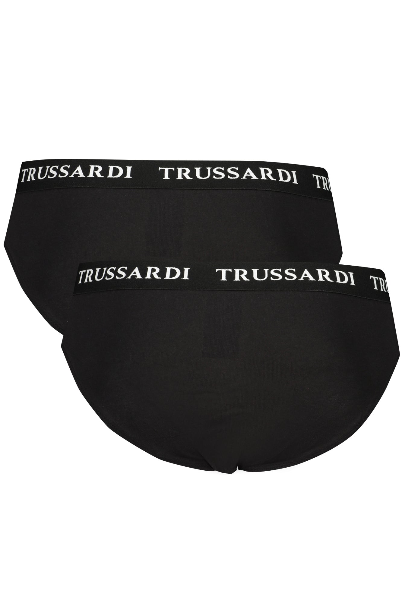 TRU2USP02_NE03BLAC – Herrenslip Schwarz im Doppeltpack mit Logo-Druck und Elastikbund – Größe: M, L, XL, 2XL – Farbe: Nero