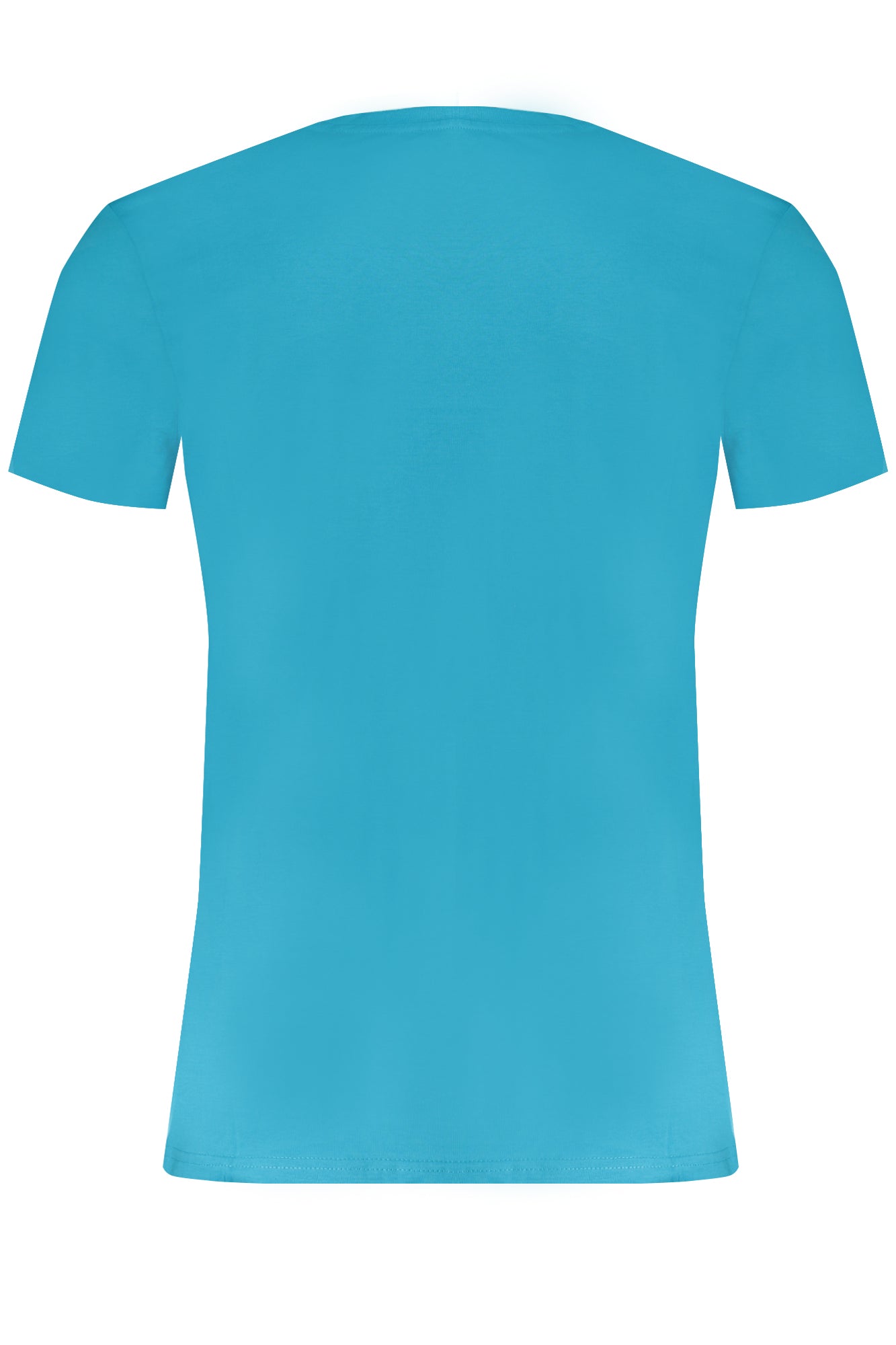 TRU2MTS01_AZ12TEAL – Blaues Herren Kurzarm T-Shirt mit Rundhals und Logo-Druck – Größe: S, M, L, XL, 2XL – Farbe: Azzurro