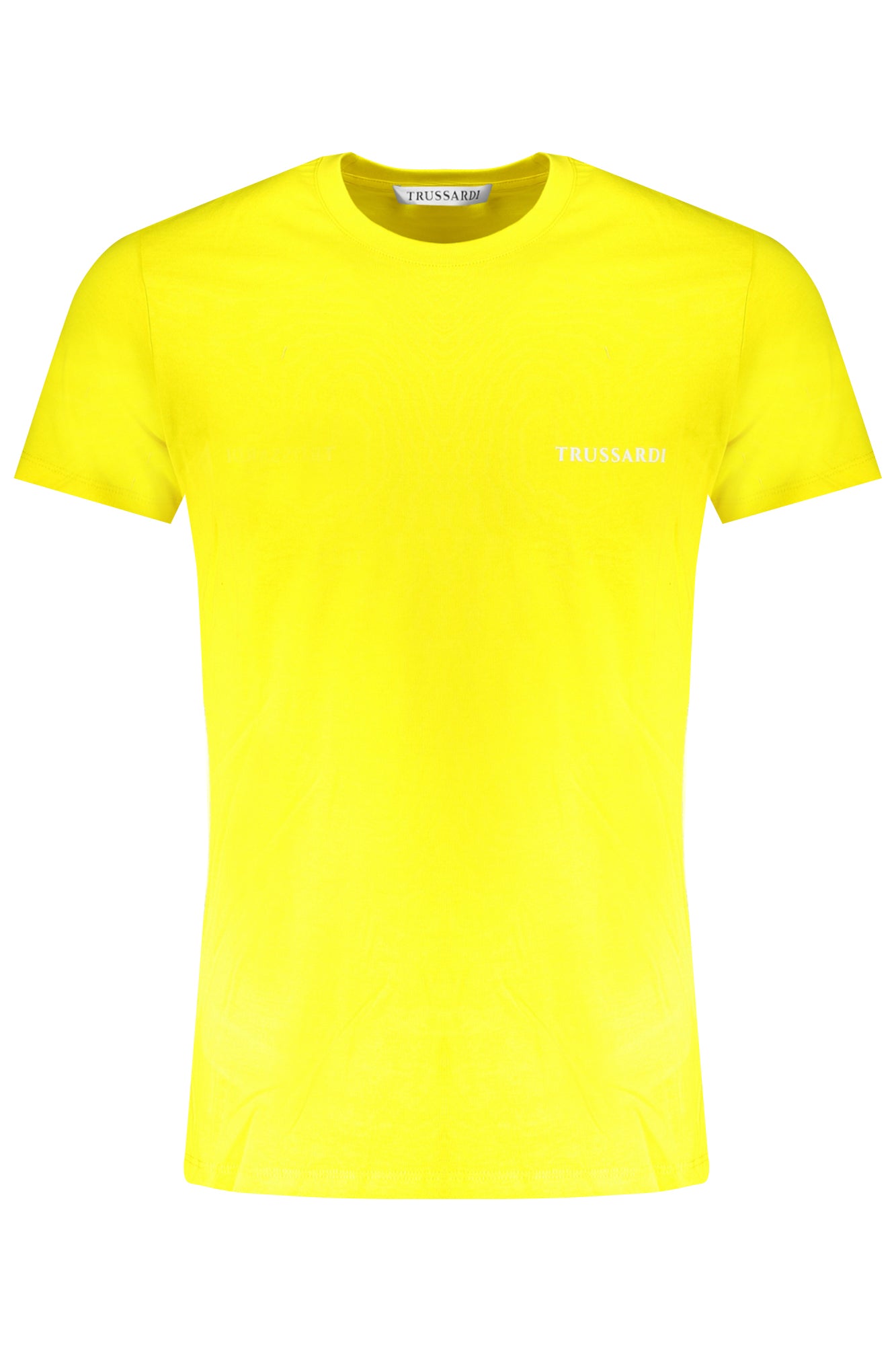 TRU1MTS02_GICANARY – Herren T-Shirt Gelb Kurzarm Rundhals mit Print & Logo Design – Größe: S, M, L, XL, 2XL – Farbe: Giallo