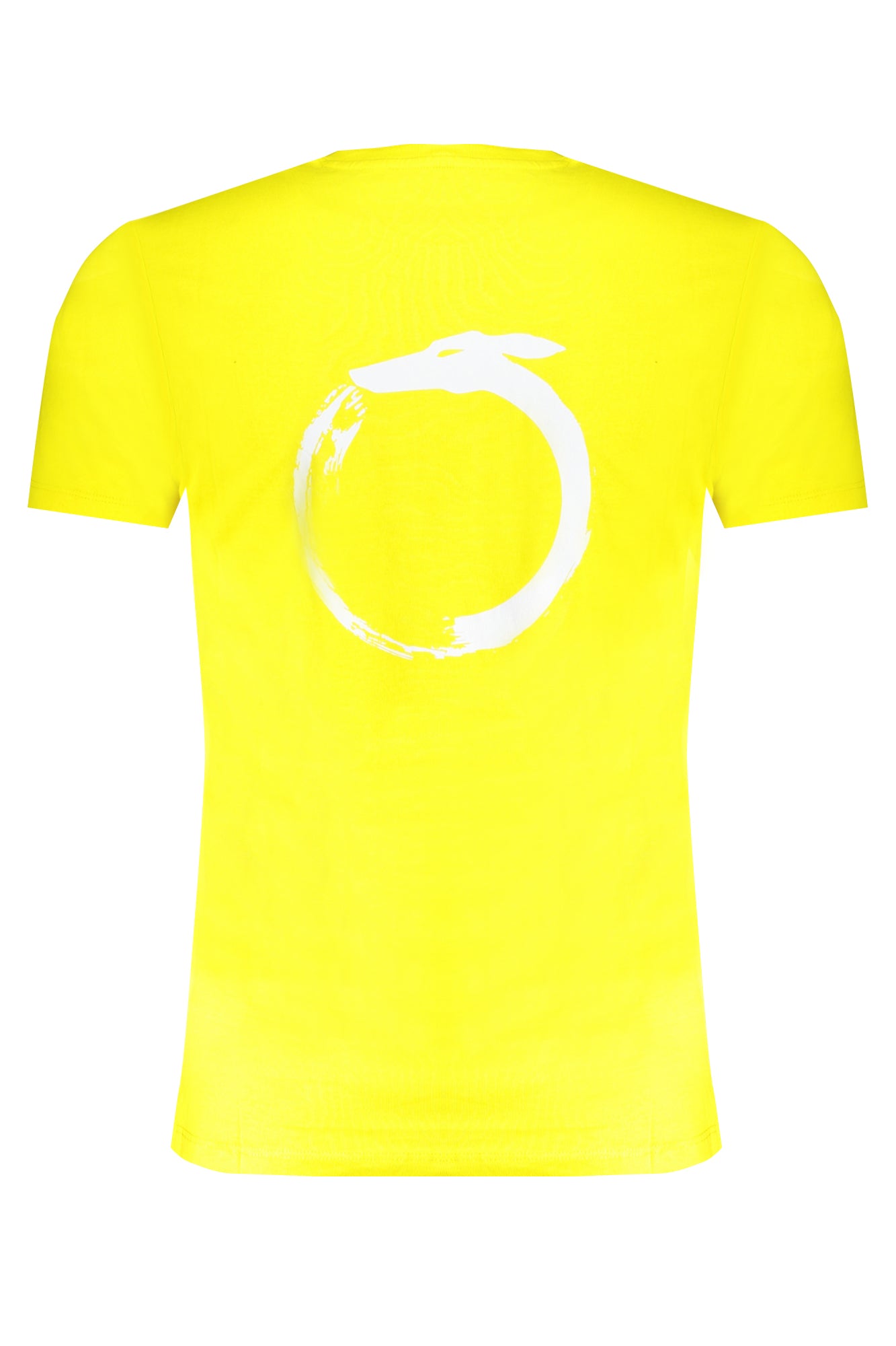TRU1MTS02_GICANARY – Herren T-Shirt Gelb Kurzarm Rundhals mit Print & Logo Design – Größe: S, M, L, XL, 2XL – Farbe: Giallo