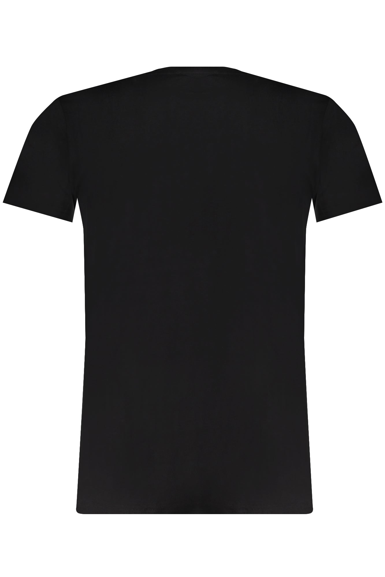 TRU1MTS01_NEBLACK – Herren Kurzarm T-Shirt in Schwarz mit Rundhals und Logo-Druck – Größe: S, M, L, XL, 2XL – Farbe: Nero