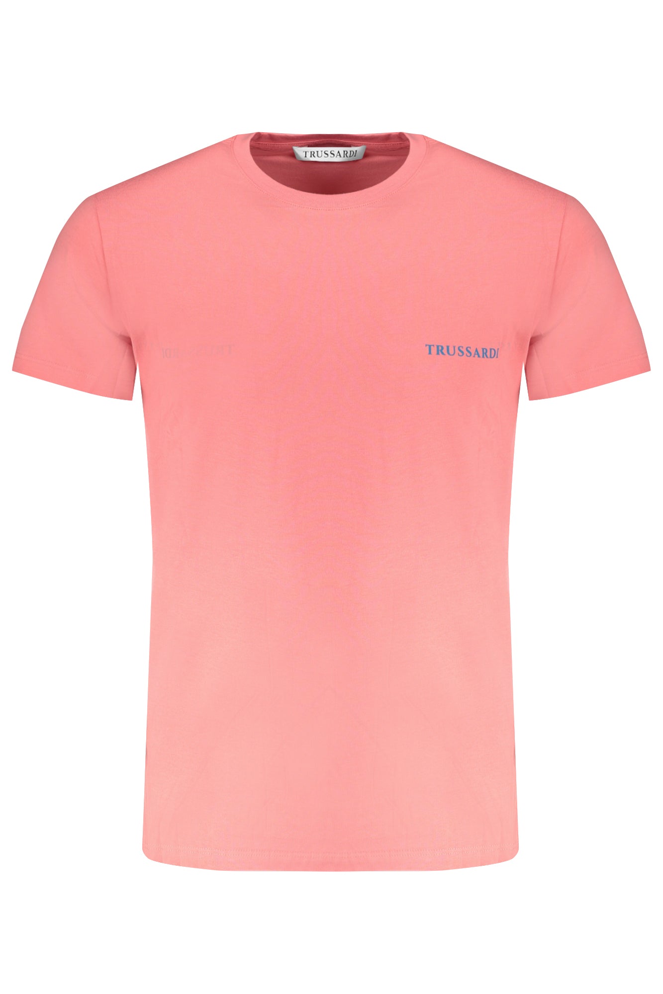 TRU1MTS02_RSBERRY – Rosa Herren T-Shirt mit Rundhals & Logo-Print für stilvolle Auftritte – Größe: S, M, L, XL, 2XL – Farbe: Rosa