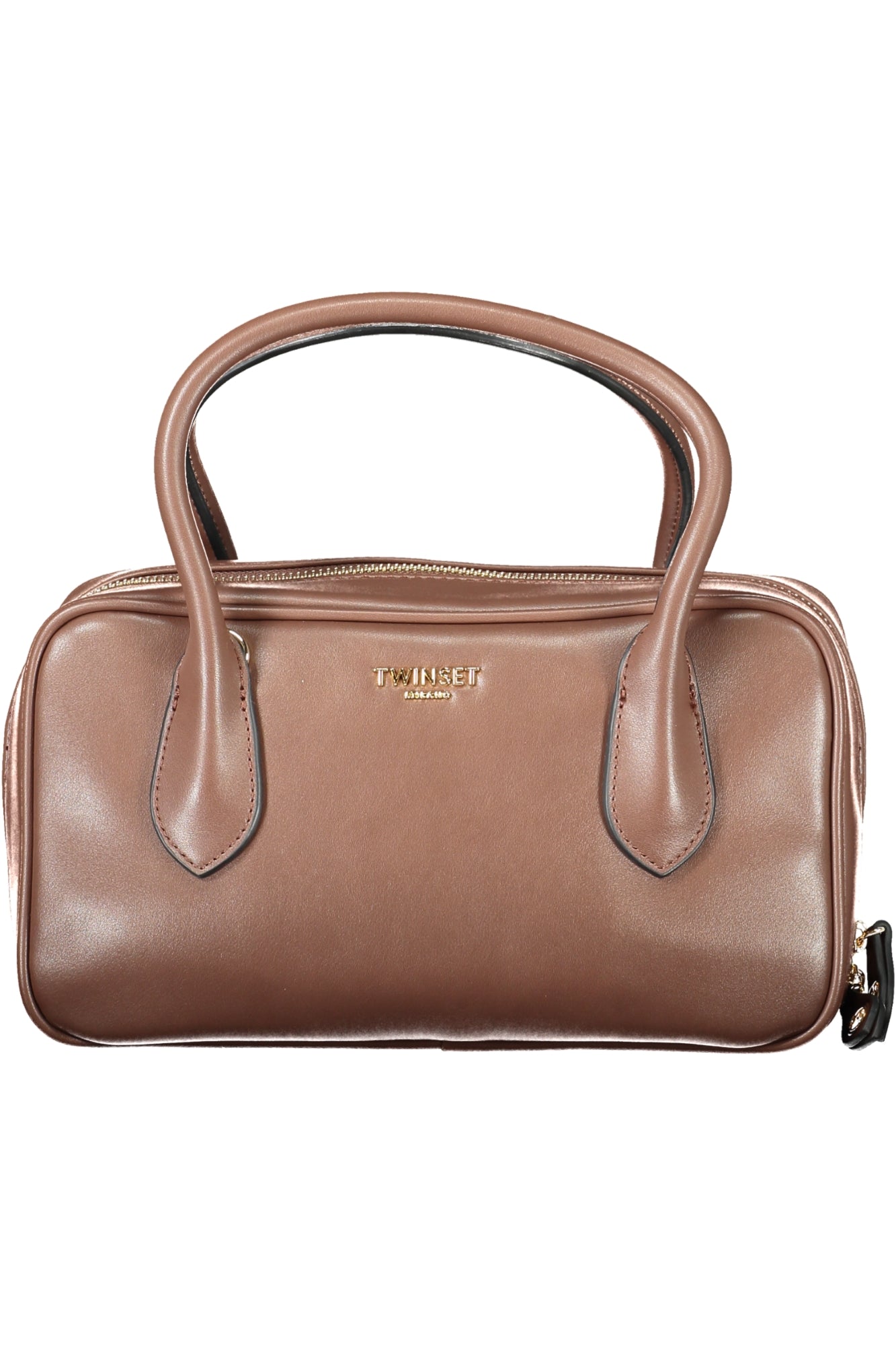 252TD8062_MA11054 – Stylische braune Damentasche: Vielseitig mit Schultergurt und Fächern – Größe: UNI – Farbe: Marrone