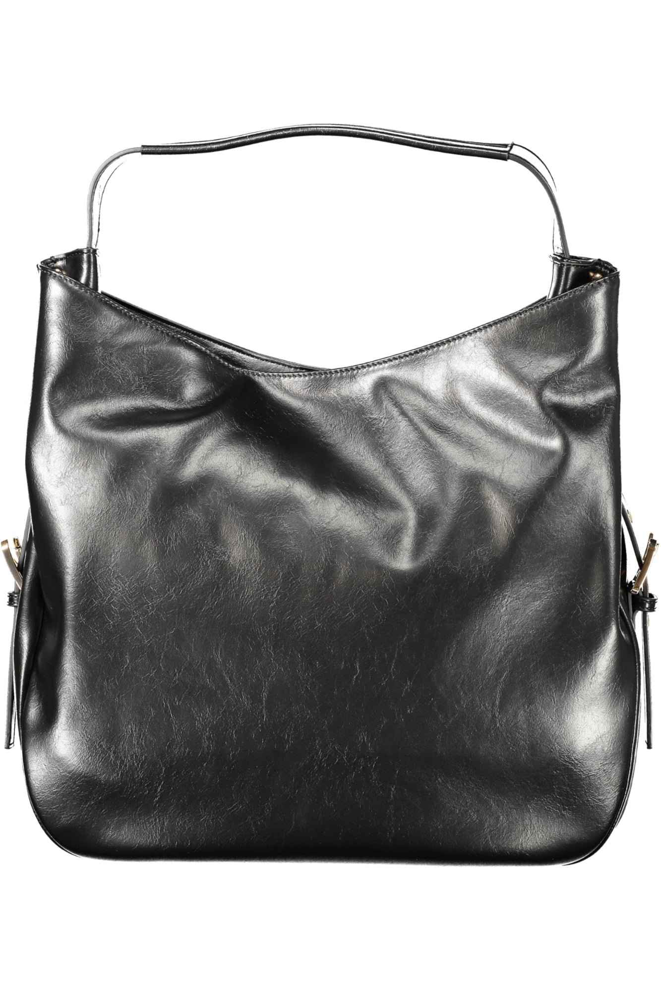 252TD8032_NE00006 – Elegante Schwarze Hobo-Tasche: Stilvolle Details & Praktisches Design – Größe: UNI – Farbe: Nero