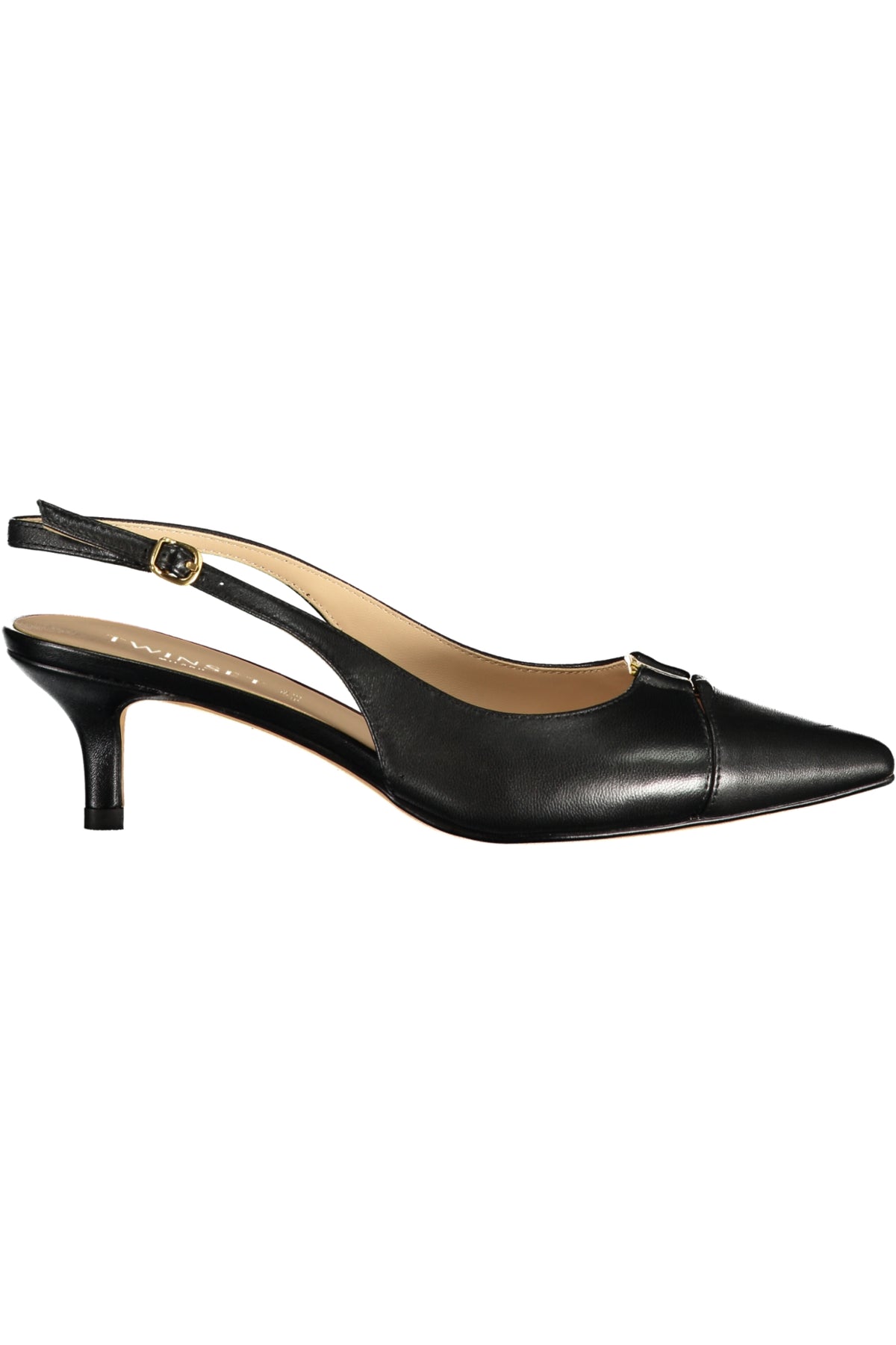 261TCP034_NE00006 – Elegante Damensandale Schwarz mit Fersen- und Knöchelriemen - 3 cm Absatz – Größe: 36, 37, 38, 39, 40, 41 – Farbe: Nero