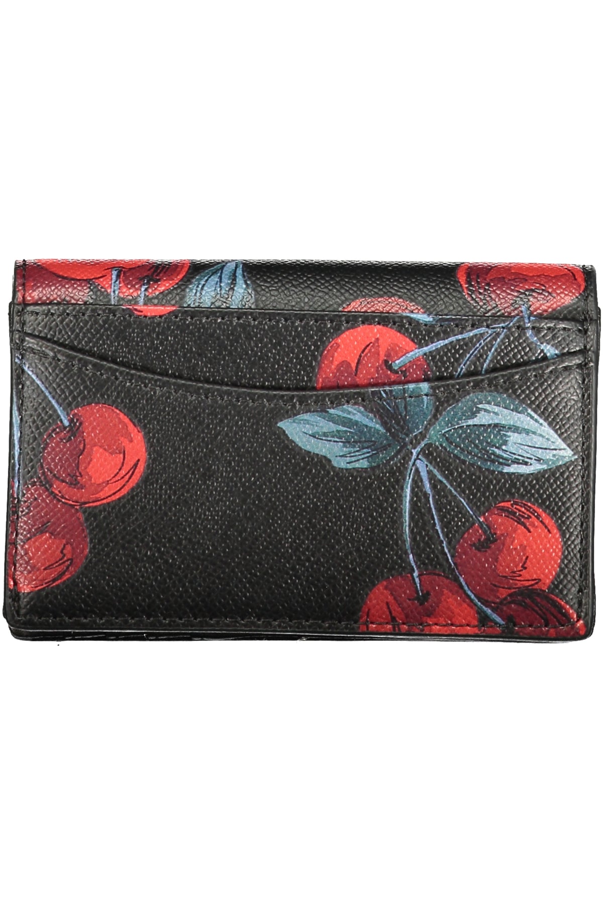 261TL8030_NE13500 – Elegantes Schwarzes Damen-Portemonnaie mit Kontrastdetails und Reißverschluss – Größe: UNI – Farbe: Nero