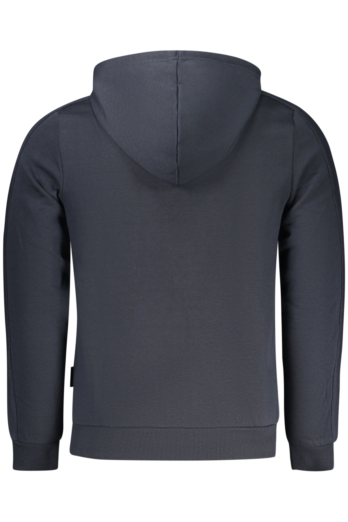 AU02822MAGELLANO_BLA2080 – Herren Fleecejacke: Blaue Kapuzenjacke mit Reißverschluss und Taschen – Größe: S, M, L, XL, 2XL, 3XL – Farbe: Blu
