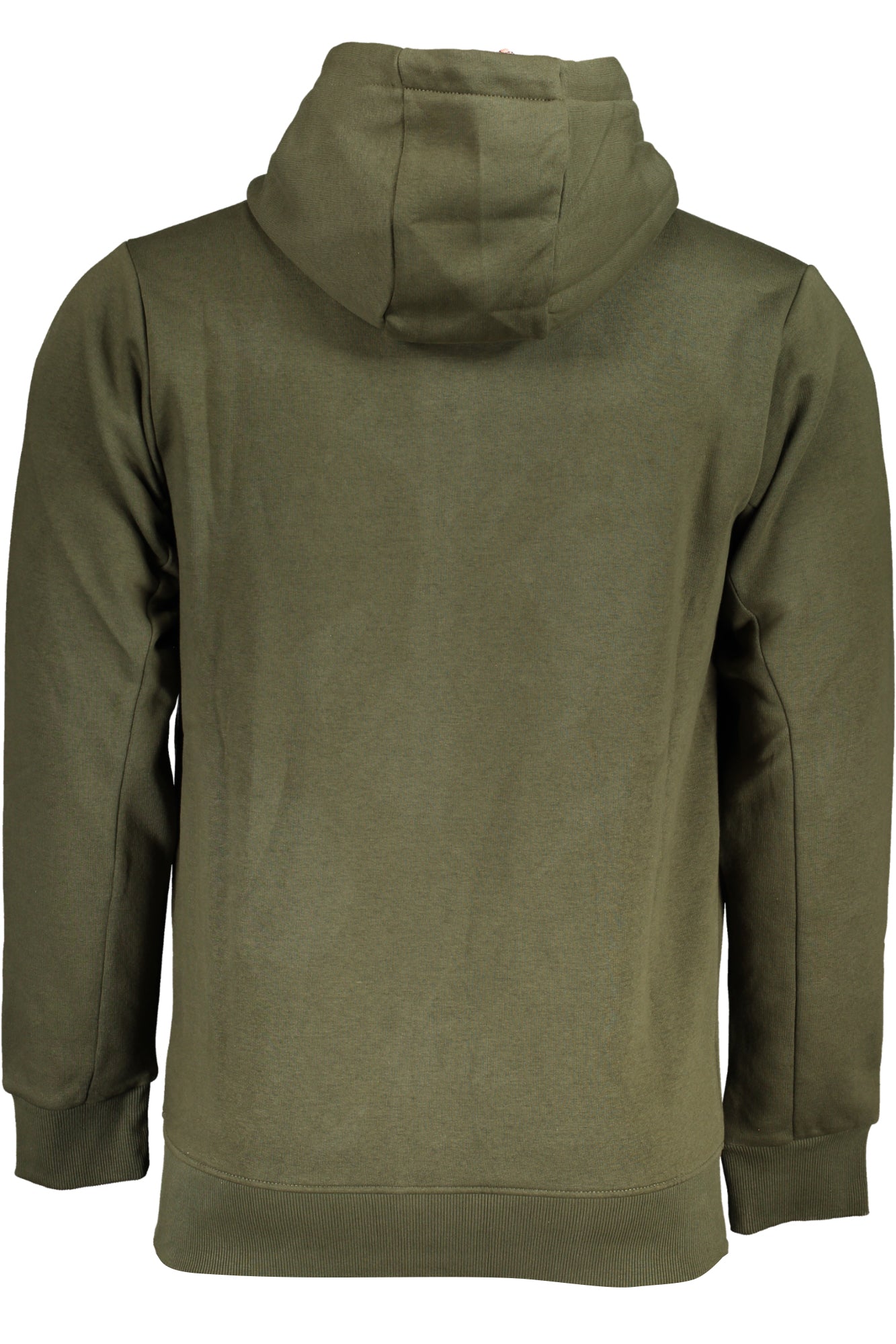 USF883_VEVMILITA – Herren Kapuzen-Sweatshirt Grün mit Reißverschluss & Stickerei – Größe: M, L, XL, 2XL, 3XL – Farbe: Verde