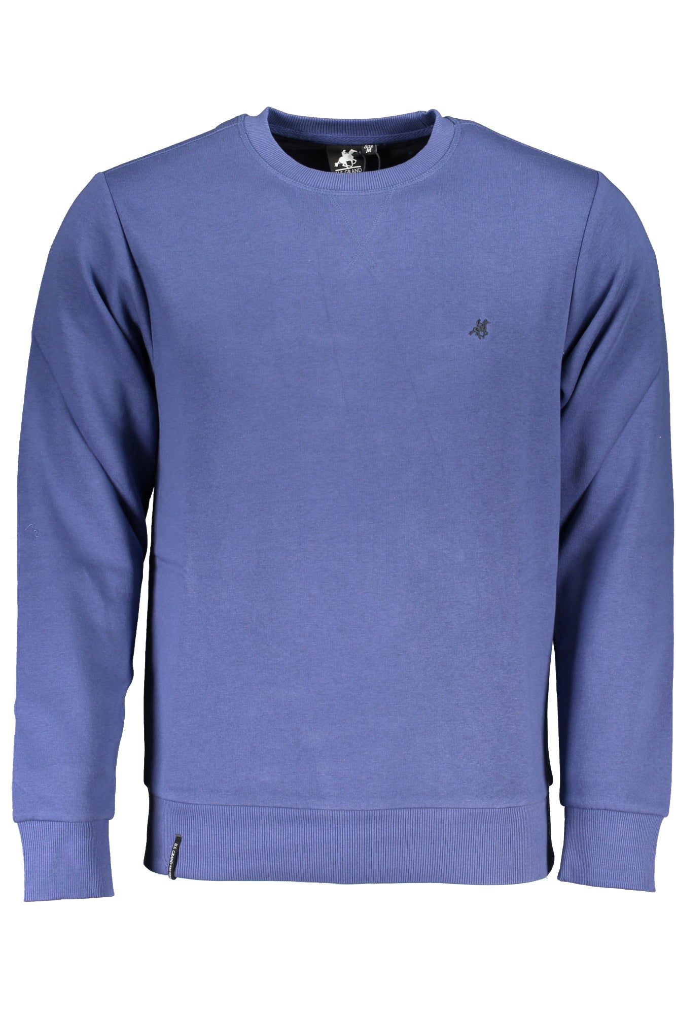 OUSF250_BLDENIM – Herren Sweatshirt Blau – Oversized, Gefüttert mit Stickerei-Logo – Größe: 3XL, 5XL, 6XL – Farbe: Blu