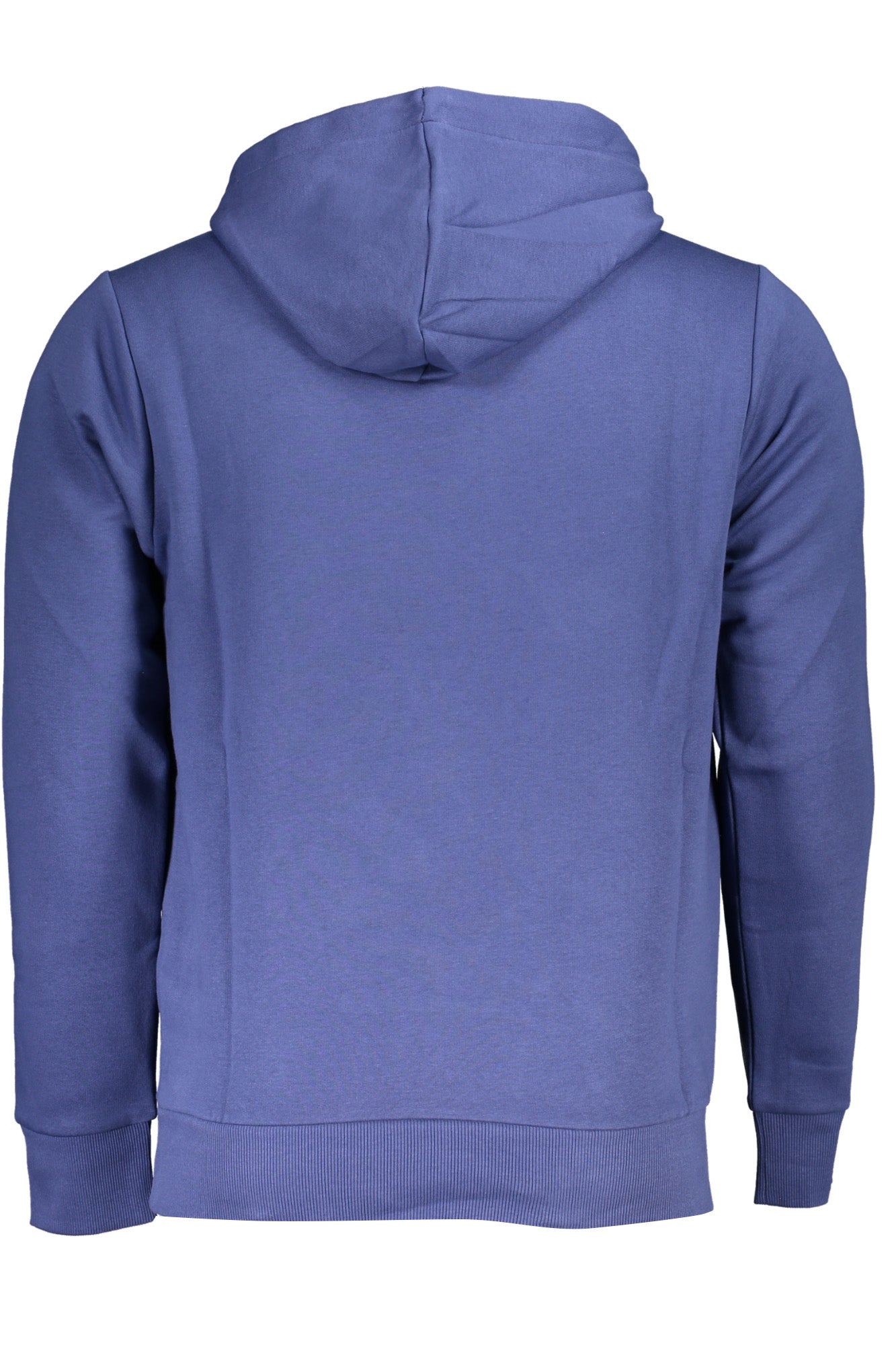 USF177_BLDENIM – Eleganter Herren-Pullover in Blau – Langarm-Hoodie mit Stickerei – Größe: 2XL, 3XL, M – Farbe: Blu