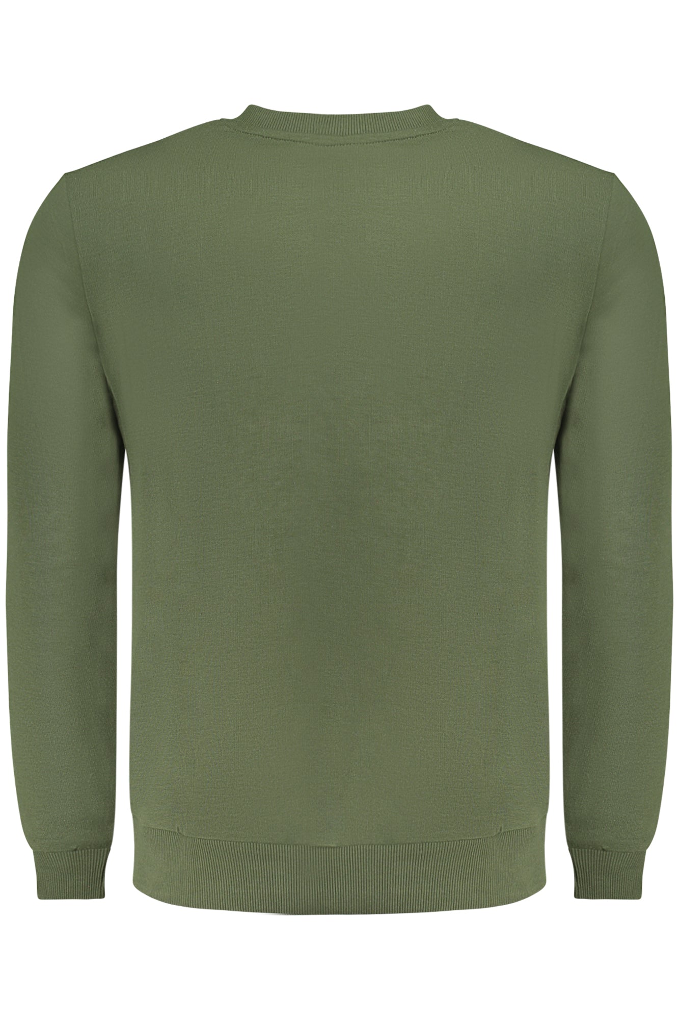 AU02652_VE16VER – Grünes Herren-Sweatshirt – Langarm, Rundhals, gesticktes Logo – Größe: S, M, L, XL, 2XL, 3XL – Farbe: Verde