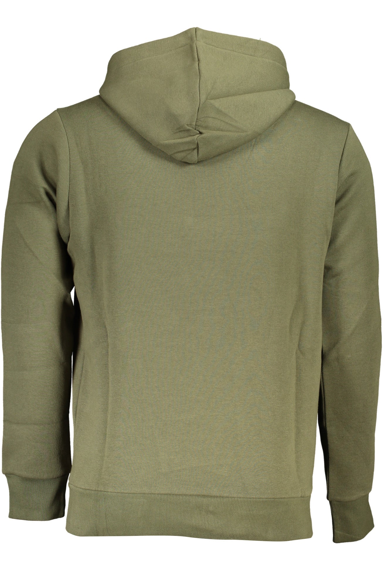 USF177_VEV.MILITA – Grüner Herren-Kapuzenpullover mit Stickerei & Kontrastdetails – Größe: 2XL, 3XL – Farbe: Verde