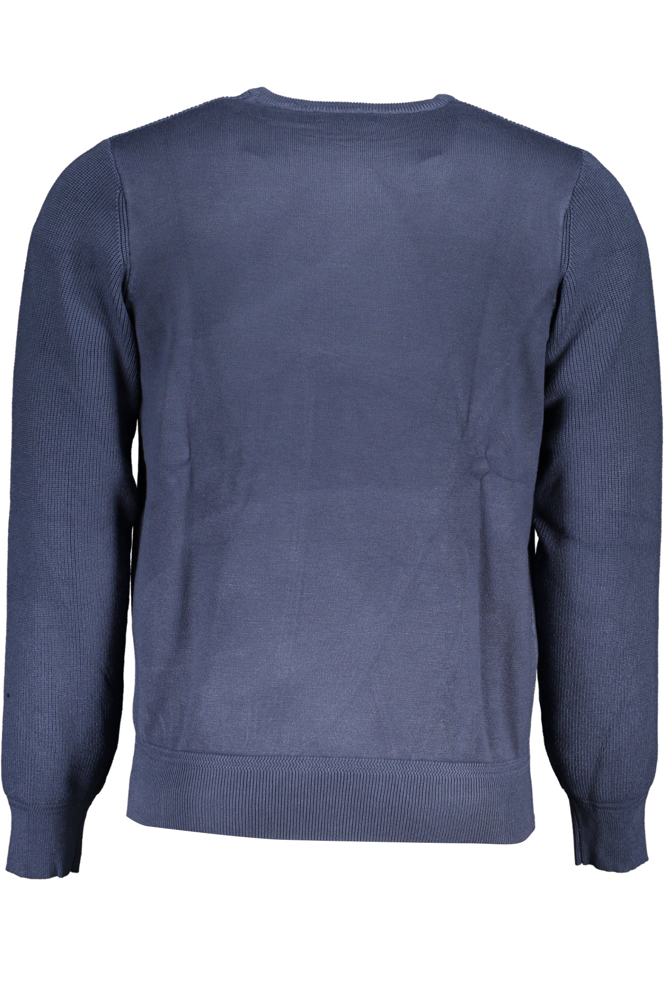 USTR924_BLCOPIATIV – Blaues Langarmshirt für Herren mit Kontrastdetails und Logo. – Größe: 2XL, M, L, XL, 3XL – Farbe: Blu