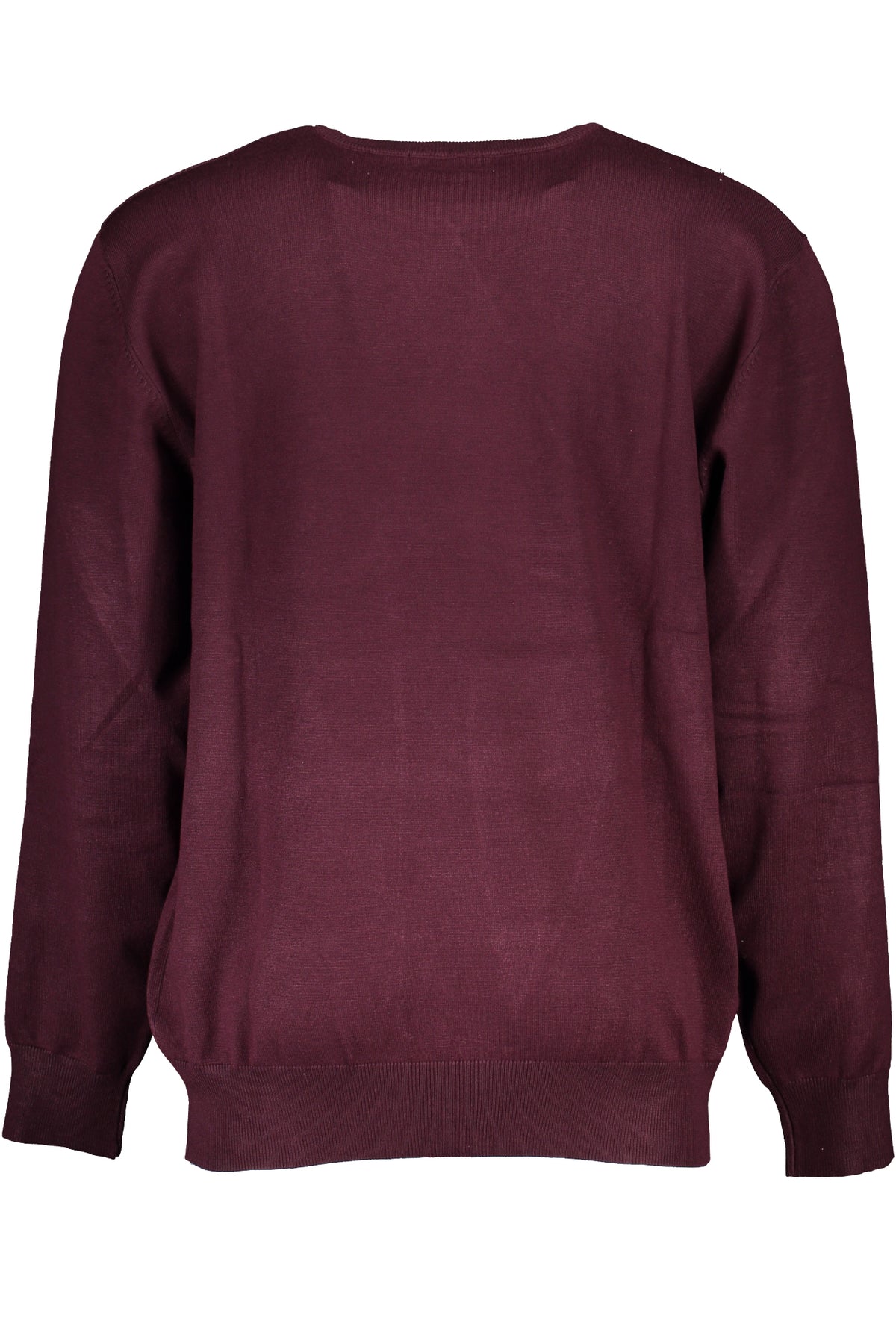 OUSTR260_ROBORDEAUX – Oversize rotes Herrenhemd: Langarm, Rundhals, edle Stickerei – Größe: 3XL, 4XL, 5XL, 6XL – Farbe: Rosso