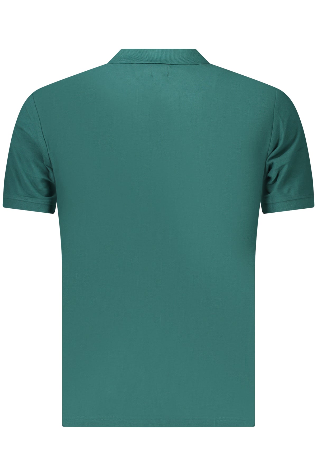 AU03197MORDECAI_VEA12500 – Elegantes Herren Polohemd Grün - Kurzarm, 3 Knöpfe, Reliefdruck – Größe: S, M, L, XL, 2XL, 3XL – Farbe: Verde
