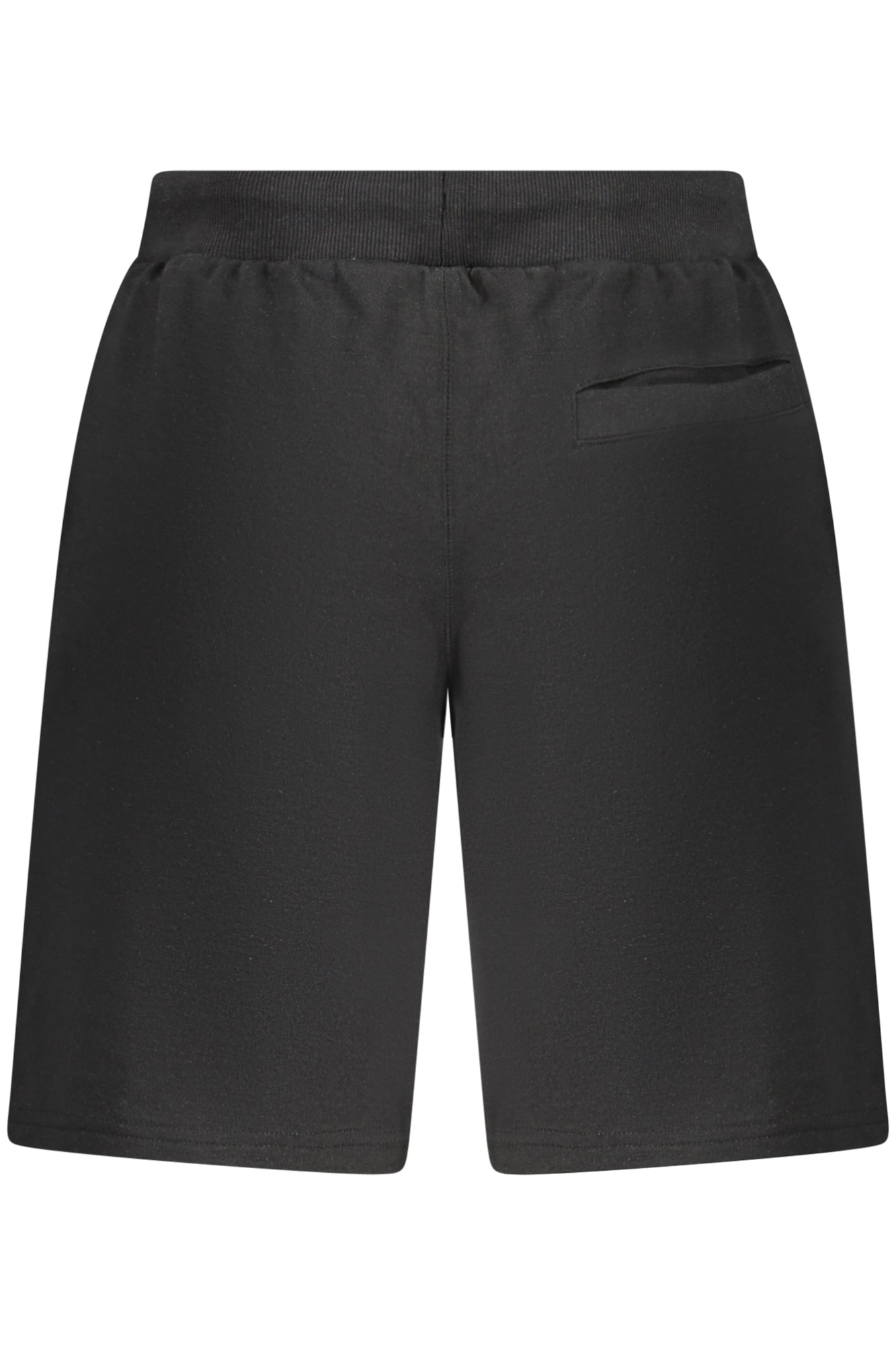 AU02657_NE23NERO – Herren Shorts Schwarz - Elastischer Bund, 3 Taschen, Stickerei Logo – Größe: S, M, L, XL, 2XL, 3XL – Farbe: Nero