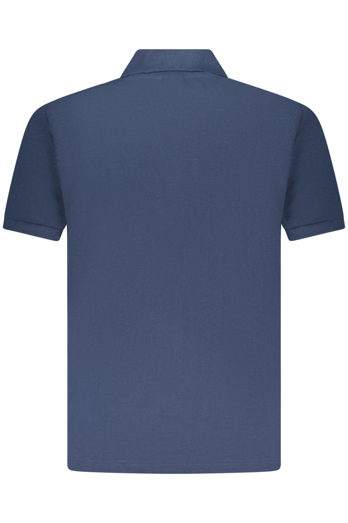 AU02658_BL1NAVY – Hochwertiges Kurzarm-Poloshirt für Herren in Blau mit Stickerei – Größe: S, M, L, XL, 2XL, 3XL – Farbe: Blu