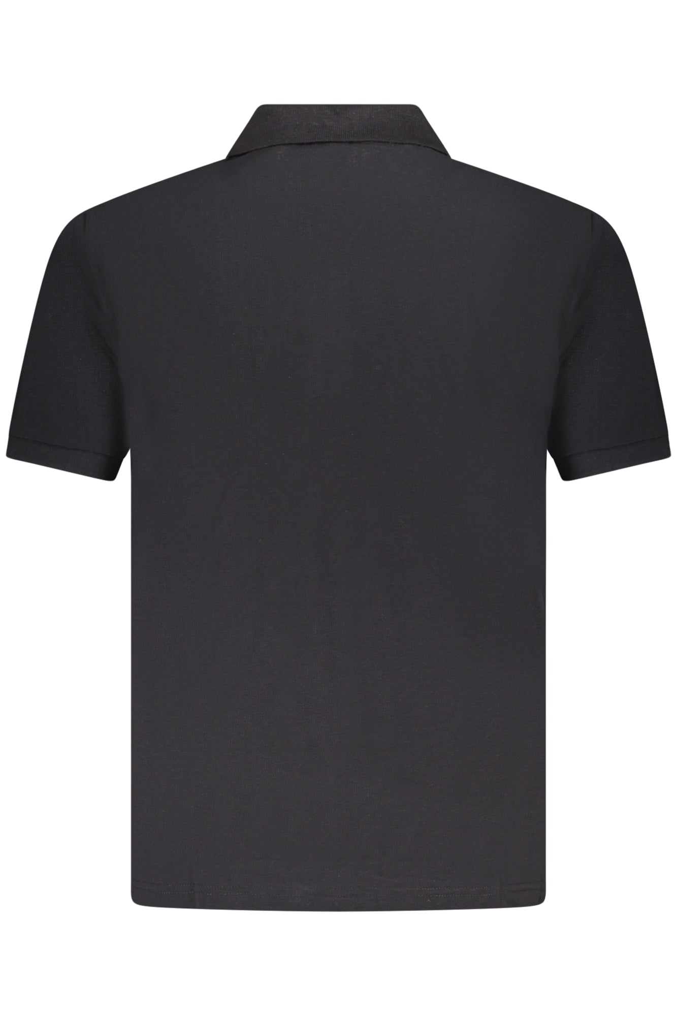 AU02662_NE23NERO – Elegantes Herren Kurzarm-Poloshirt in Schwarz mit Stickerei und Logo – Größe: S, M, L, XL, 2XL, 3XL – Farbe: Nero