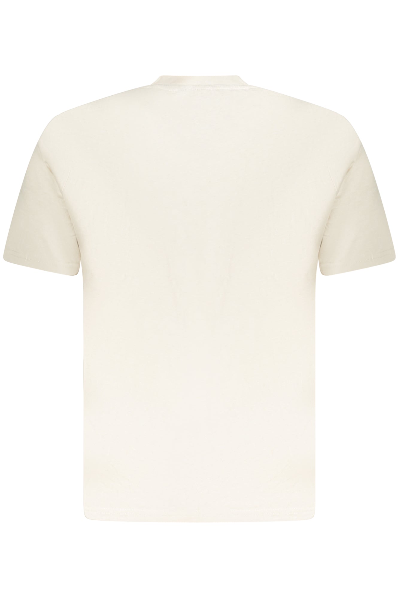 AU02643_BE17SABB – Herren T-Shirt Beige mit Rundhals und Stickerei für stilvolle Akzente – Größe: S, M, L, XL, 2XL, 3XL – Farbe: Beige