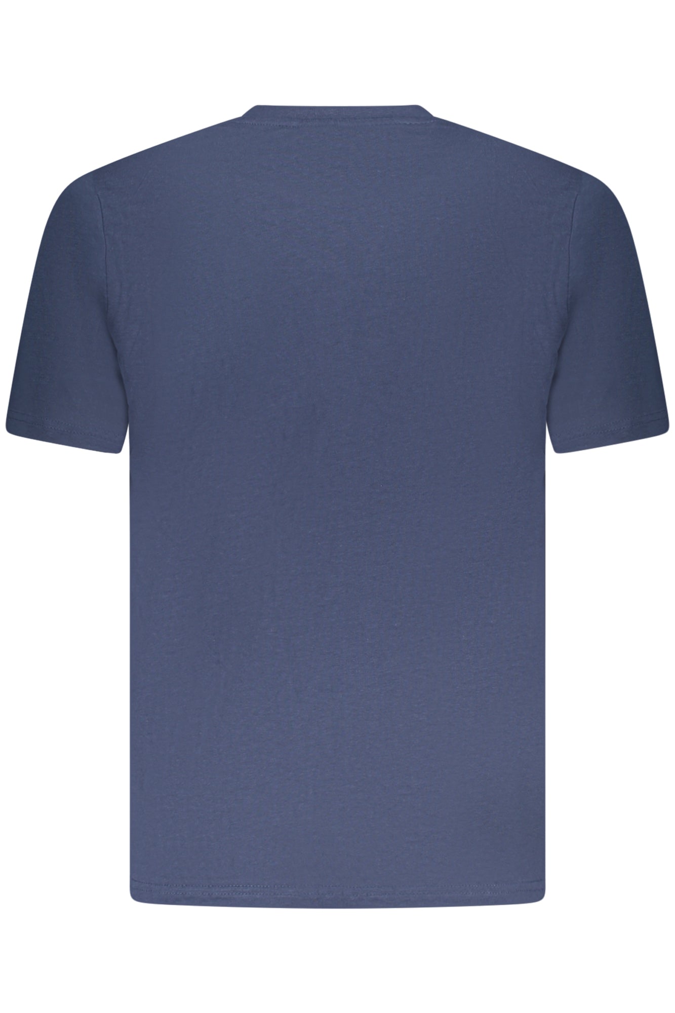 AU02647_BL1NAVY – Herren Kurzarm Blau T-Shirt mit Aufdruck und Rundhalsausschnitt – Größe: M, L, XL, S, 2XL, 3XL – Farbe: Blu