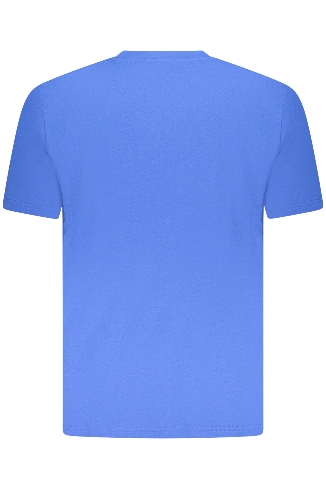 AU02647_BL3AZZUR – Stylisches Herren T-Shirt Blau - Kurzarm, Rundhals & Logo-Design – Größe: S, L, XL, 3XL, M, 2XL – Farbe: Blu