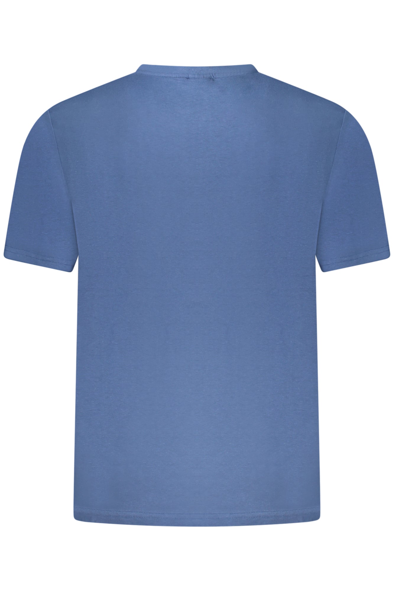AU02649_BL2JEANS – Herren Kurzarm T-Shirt Blau mit Rundhals & Print-Design – Größe: S, M, L, XL, 2XL, 3XL – Farbe: Blu