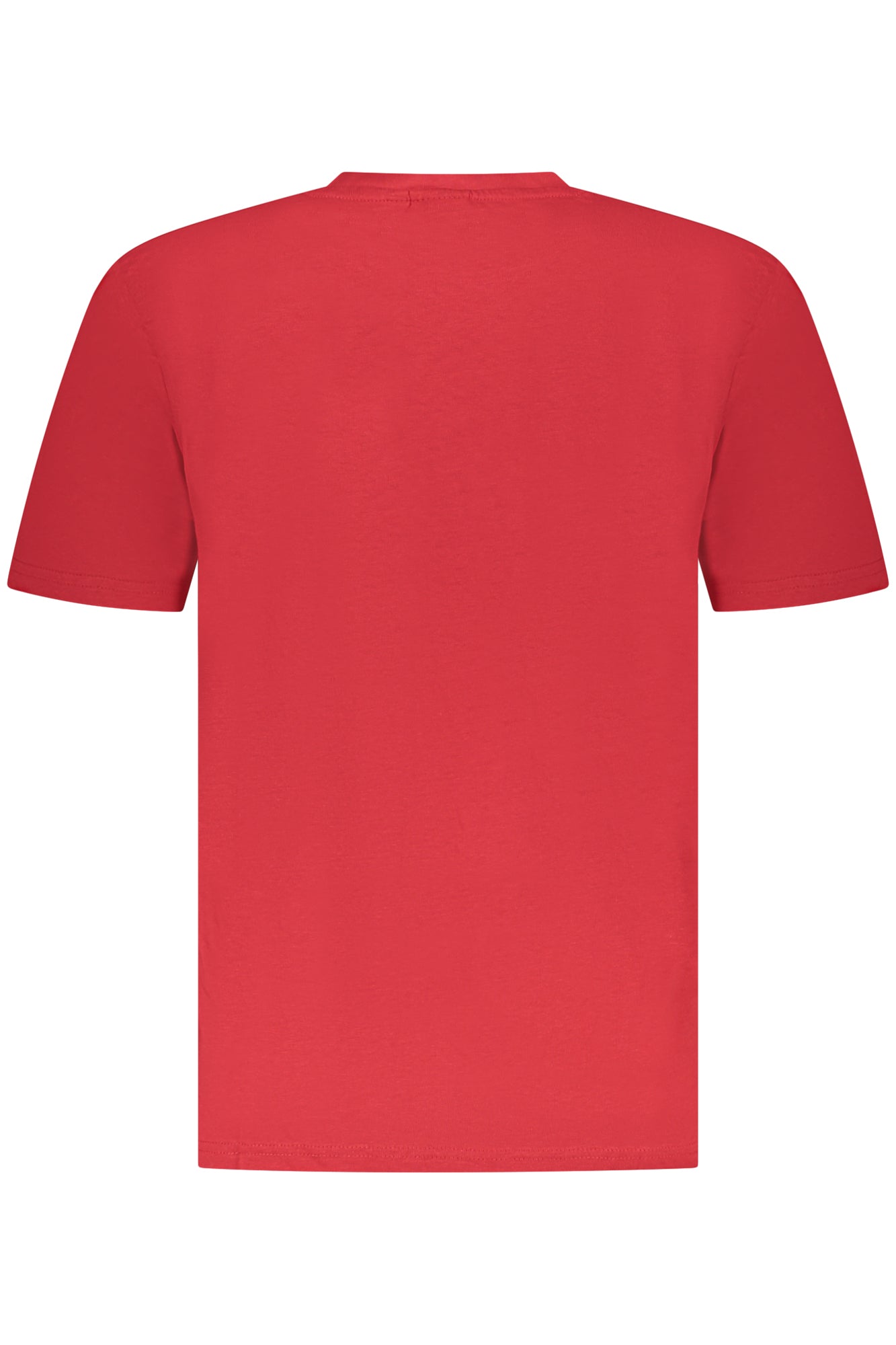 AU02646_RO8ROSSO – Stilvolles Herren-Rundhals-T-Shirt in Rot mit Logo-Druck – Größe: S, M, XL, 2XL, 3XL, L – Farbe: Rosso