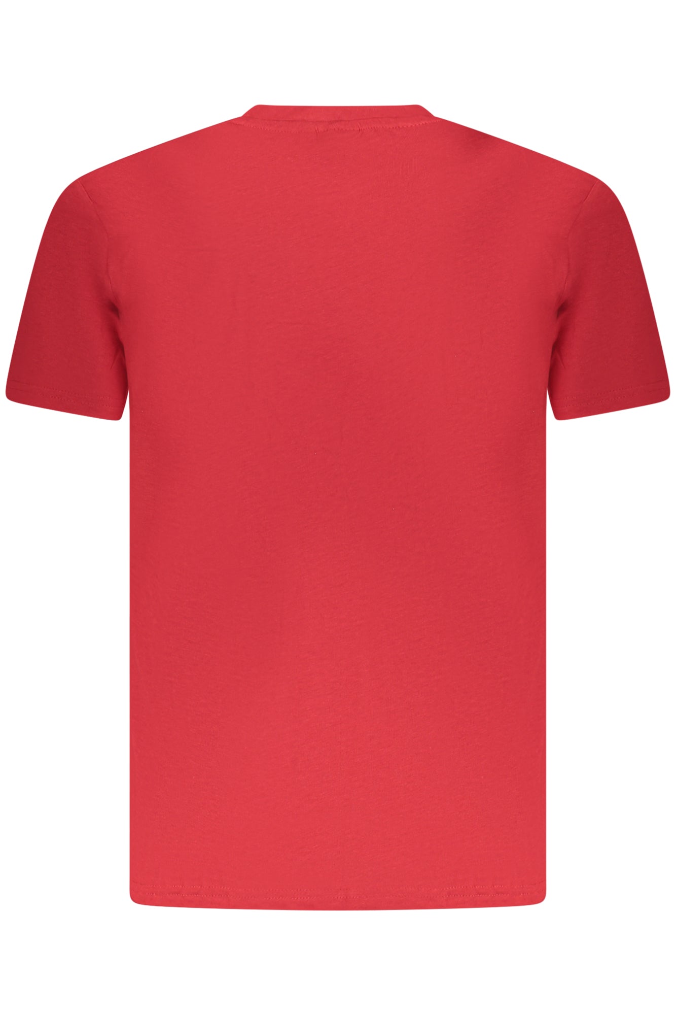 AU02645_RO8ROSSO – Stilvolles Herren T-Shirt in Rot – Kurzarm mit Rundhals und Logodruck – Größe: S, M, L, XL, 2XL, 3XL – Farbe: Rosso