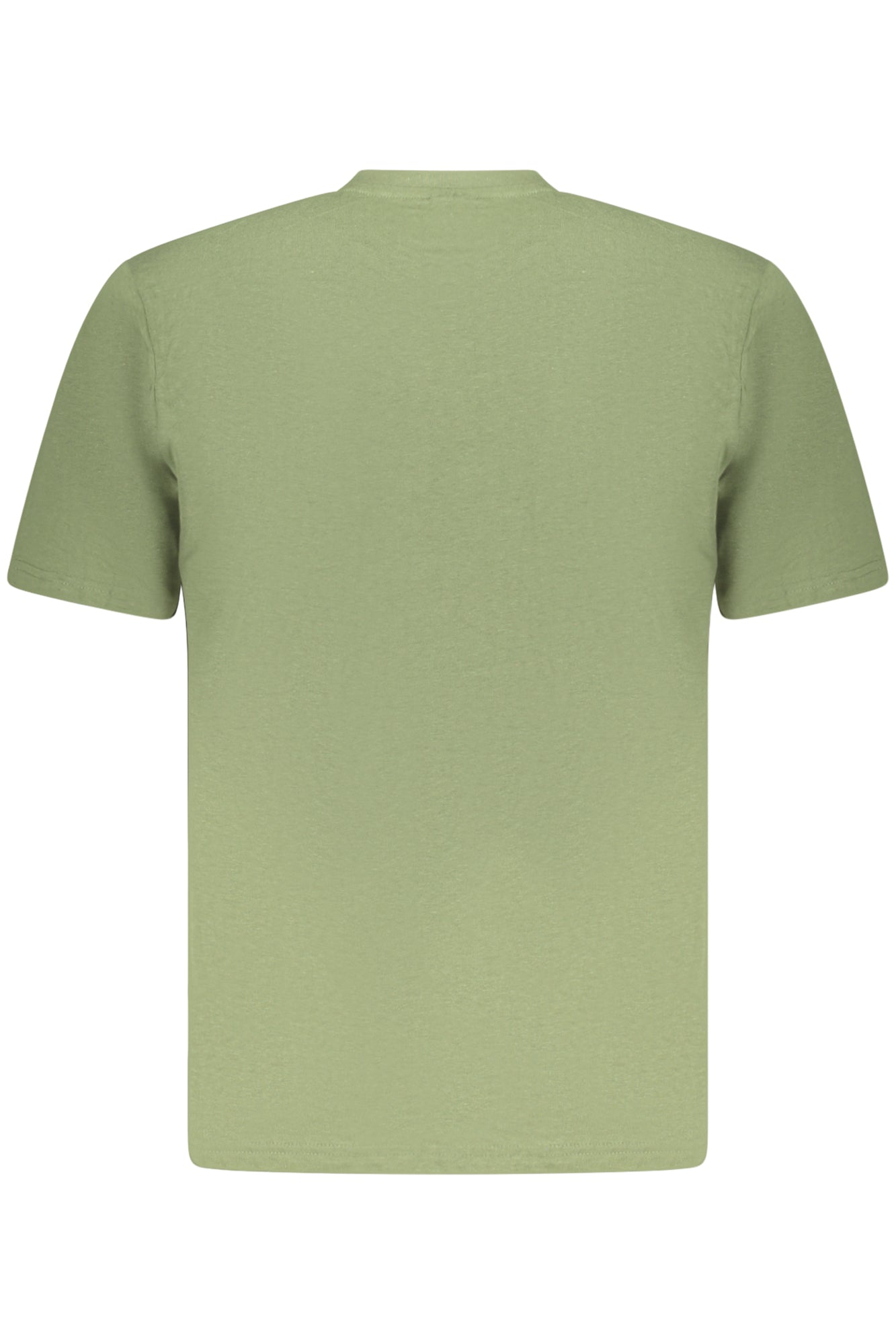 AU02643_VE16VERD – Grünes Herren T-Shirt mit Logo-Stickerei und Rundhals, Kurzarm – Größe: S, M, L, XL, 2XL, 3XL – Farbe: Verde