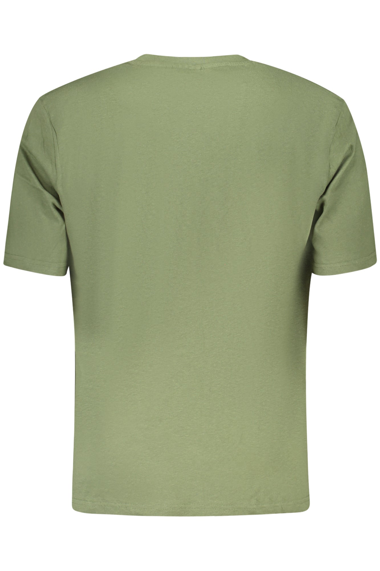 AU02645_VE16VERD – Trendy Herren Kurzarm T-Shirt in Grün mit Logo und Rundhalsausschnitt – Größe: S, M, 2XL, 3XL, L, XL – Farbe: Verde