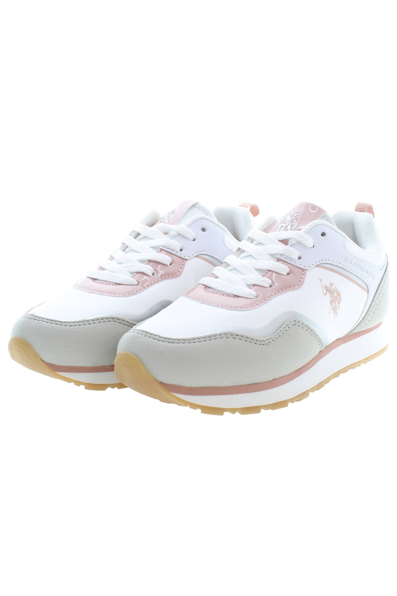 NOBIK010K3NH1_BIANCO_WHI-PIN01 – Sportlicher Mädchenschuh in Weiß - Top Preis & Stil! – Größe: 27, 28, 29, 30, 31, 32, 33, 34 – Farbe: Bianco