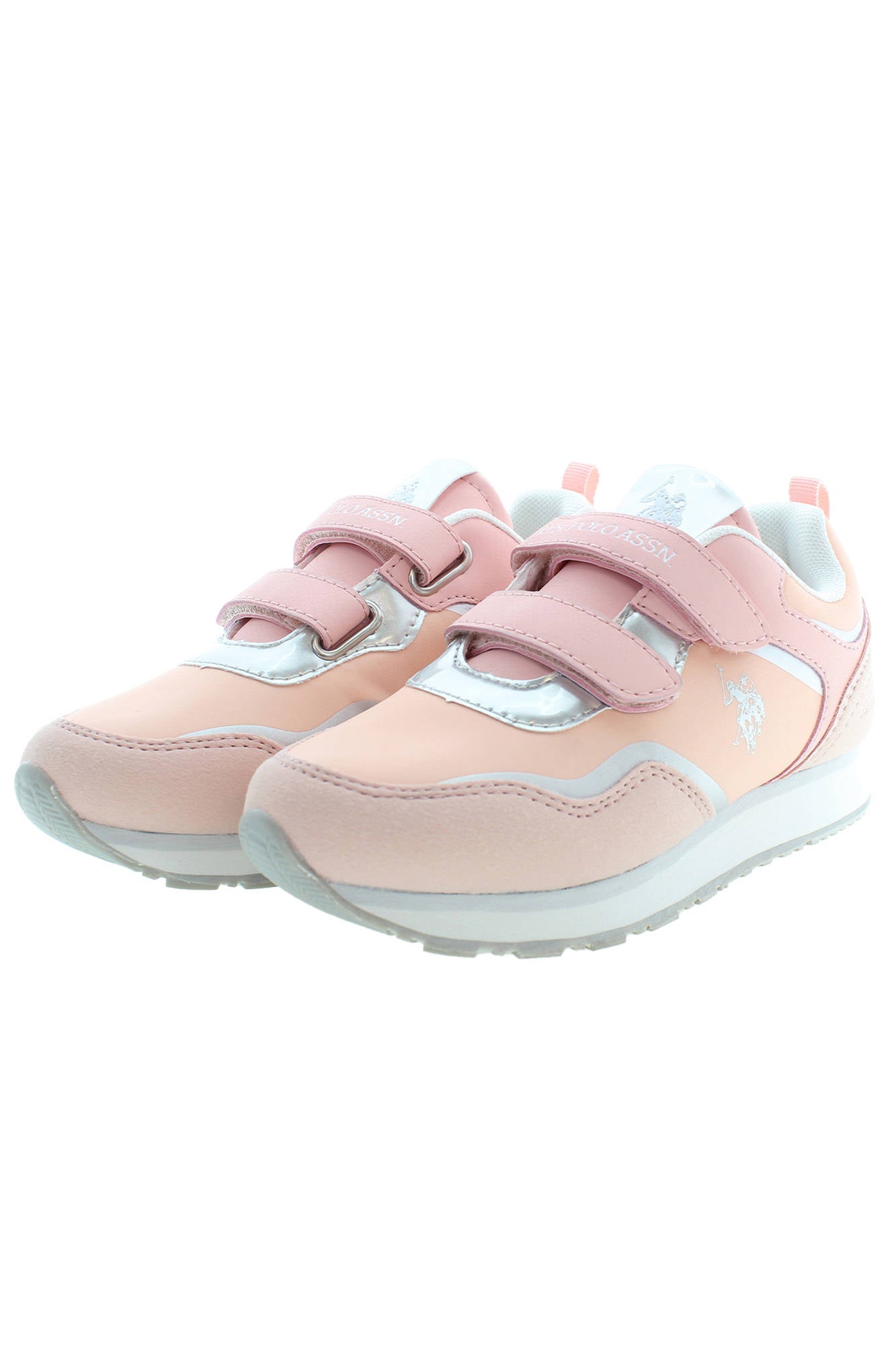 NOBIK009K3NH1_ROSA_PIN-SIL01 – Kinder-Sportschuh in Rosa mit Klettverschluss – Jetzt zum Top-Preis! – Größe: 27, 28, 29, 30, 31, 32, 33, 34 – Farbe: Rosa