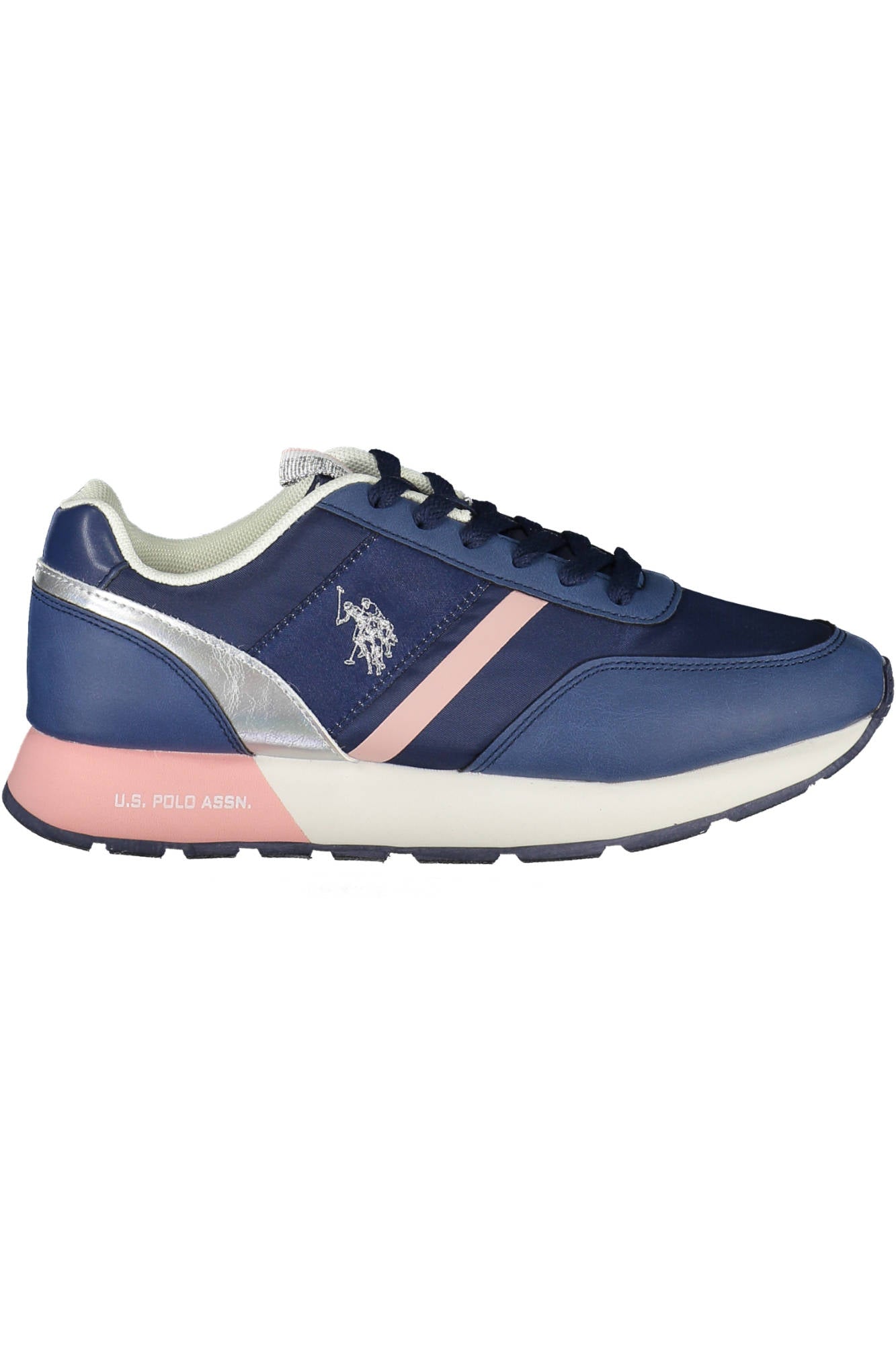 NOBIW002W3NH1_BLU_DBL – Blaue Damensportschuhe mit Kontrastdetails - Top Preis sichern! – Größe: 36, 41, 37, 38, 39, 40 – Farbe: Blu