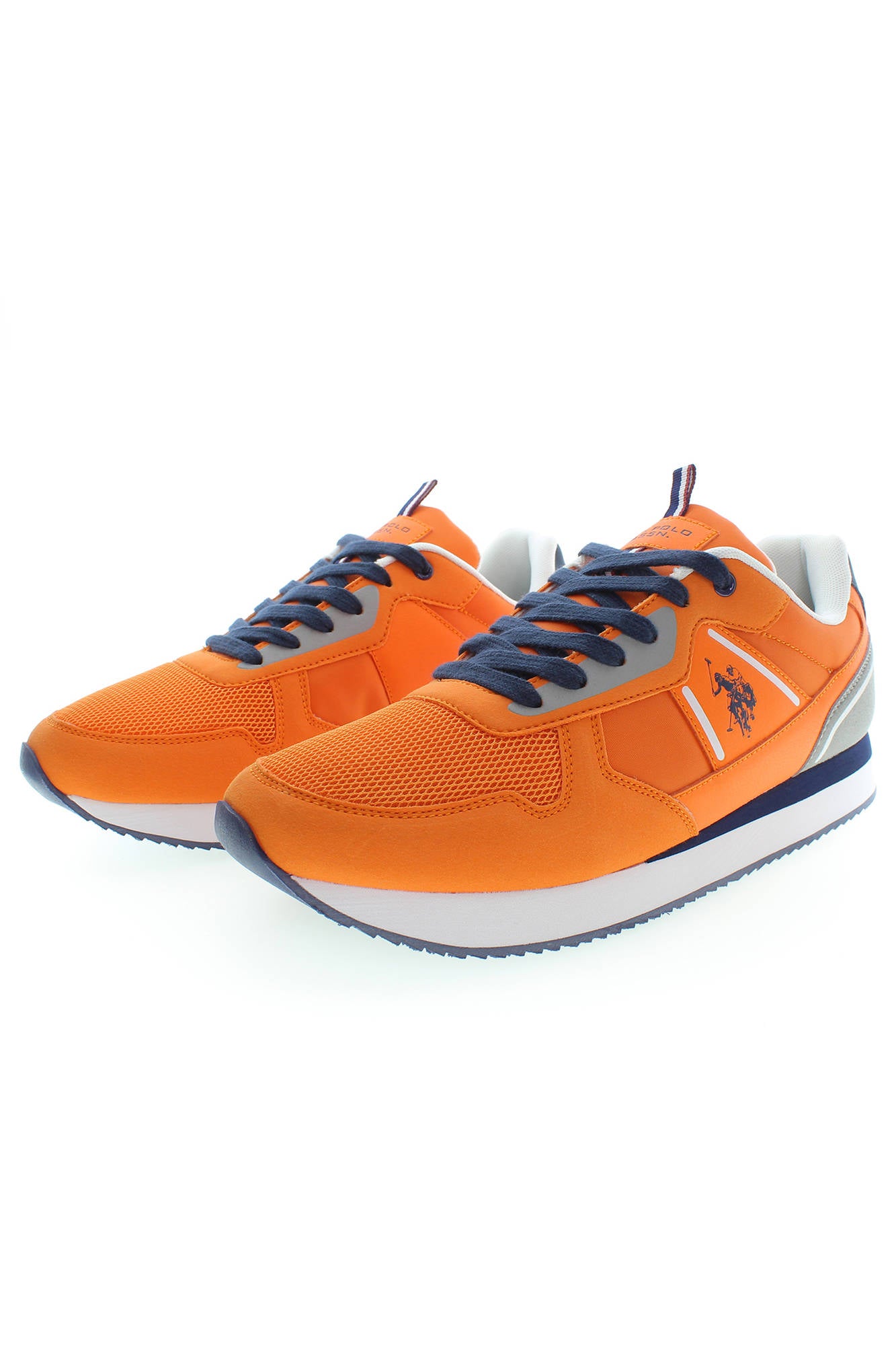 NOBIL004M3HT3_ARANCIO_ORA001 – Herrensportschuh Orange mit Schnürsenkeln – Beste Preisangebote – Größe: 41, 42, 43, 44, 45, 46 – Farbe: Arancione