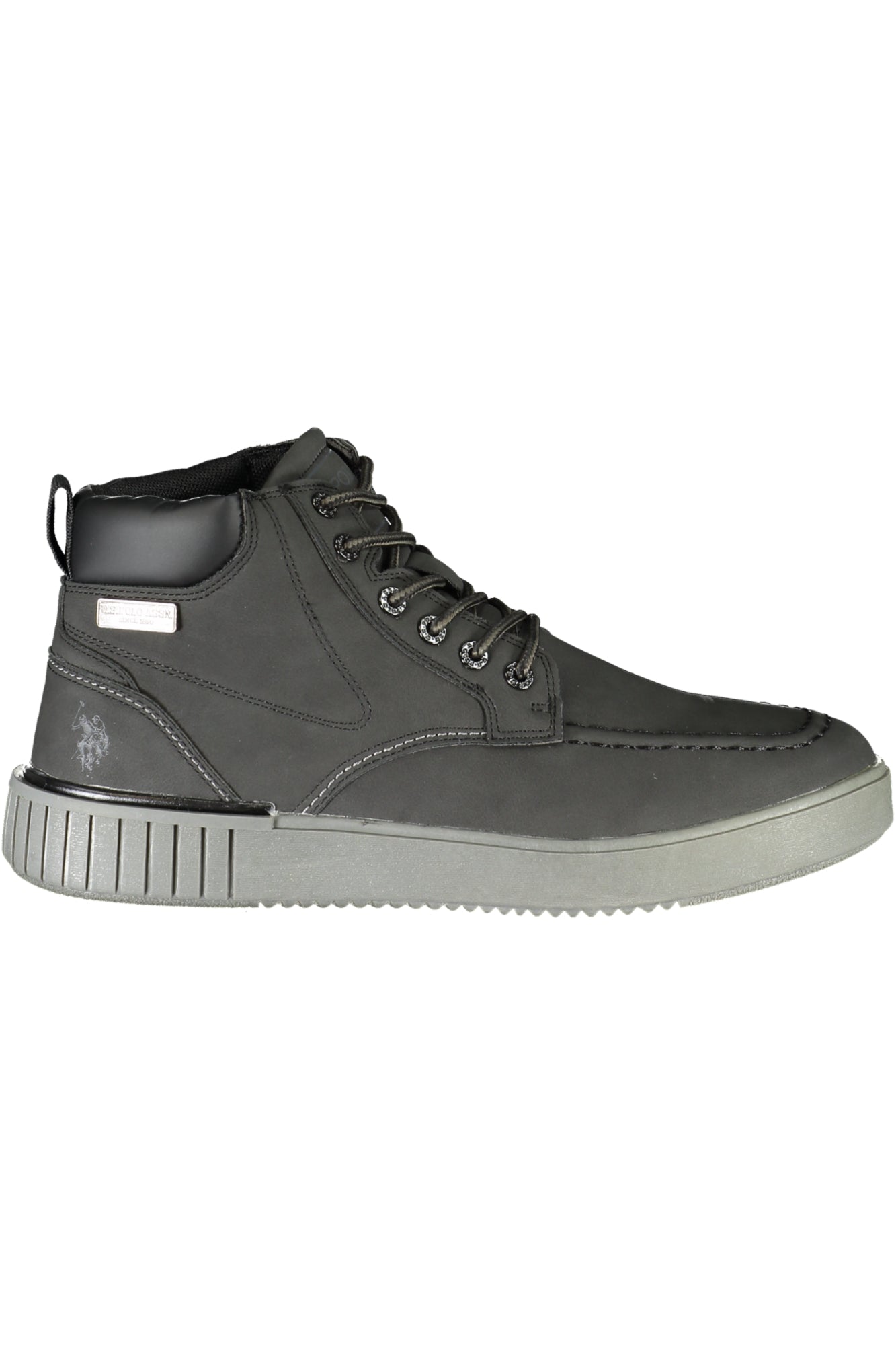 PYRO002MCUY1_NEBLK – Herrenstiefel Schwarz - Stylische Stiefelette mit Kontrastdetails – Größe: 44, 41, 43 – Farbe: Nero