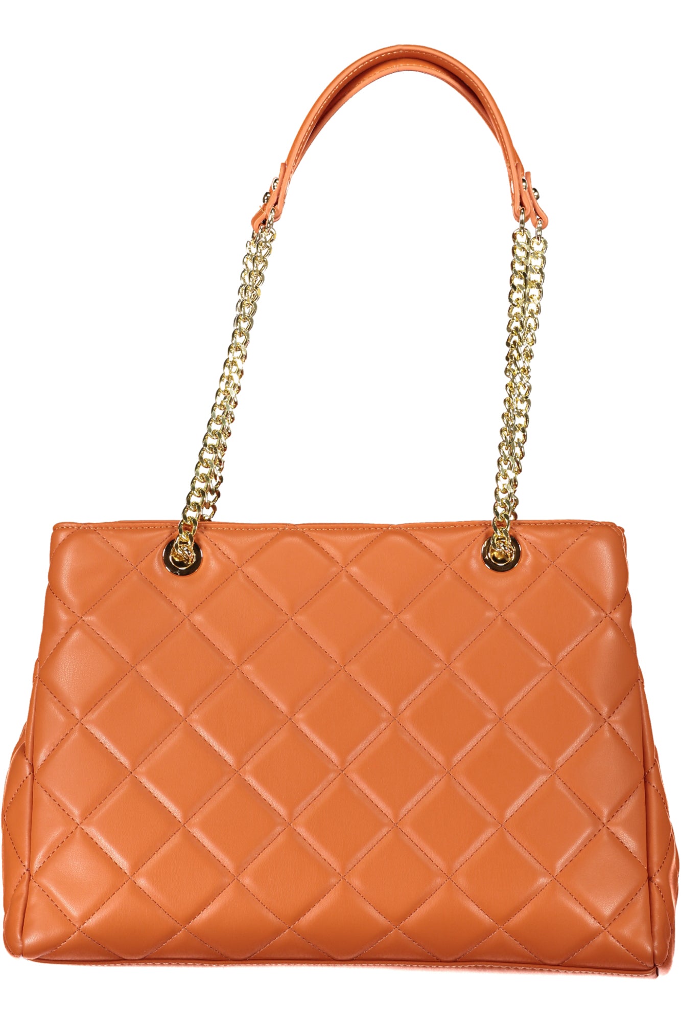 VBS51O04ADA_ARARANCIO – Stylische Damenschultertasche in Orange mit Kette und mehreren Fächern – Größe: UNI – Farbe: Arancione