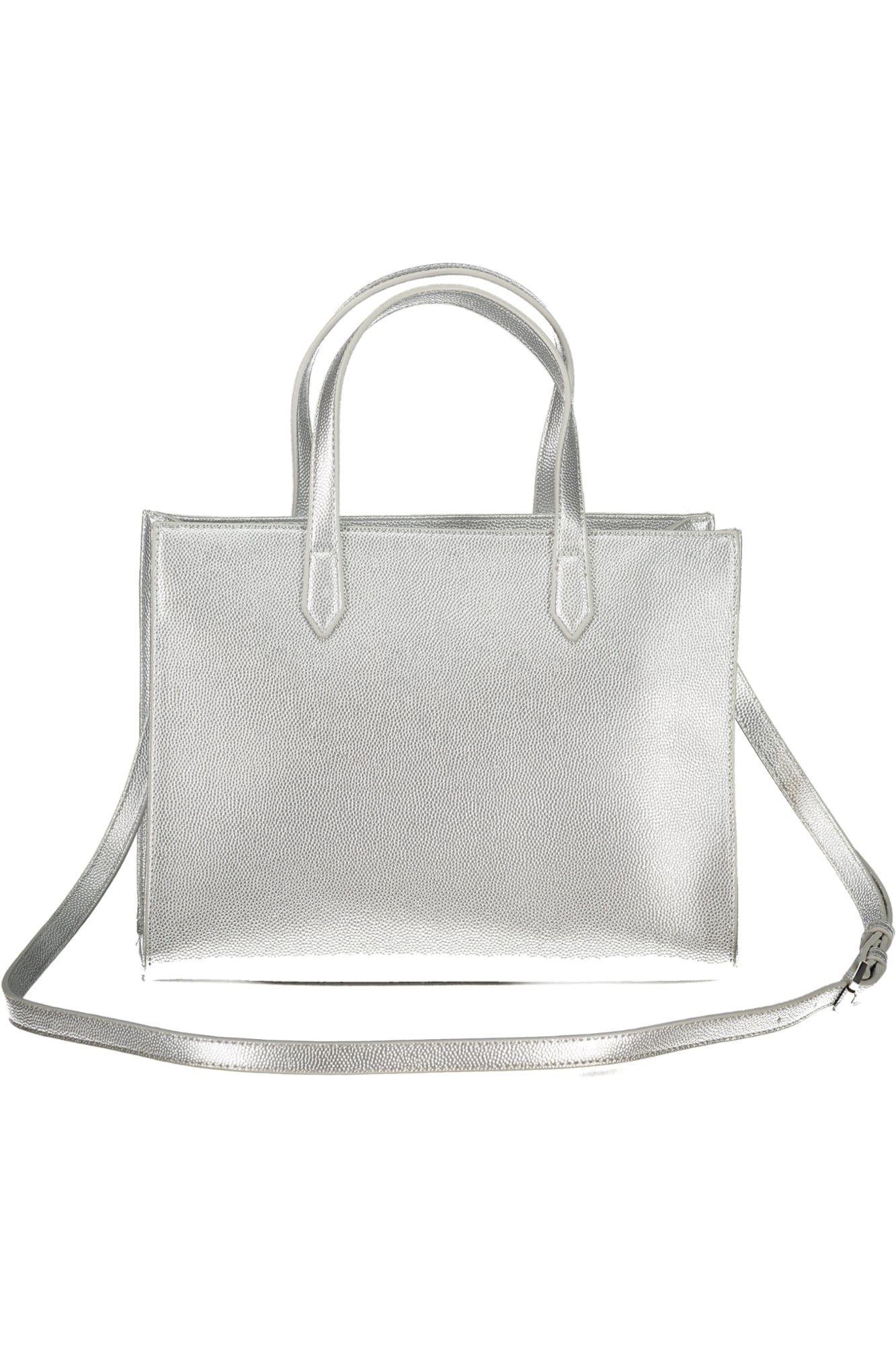 VBS1R414GDIVINA_AGARGENT – Elegante silberne Handtasche für Damen mit verstellbarem Schultergurt – Größe: UNI – Farbe: Argento