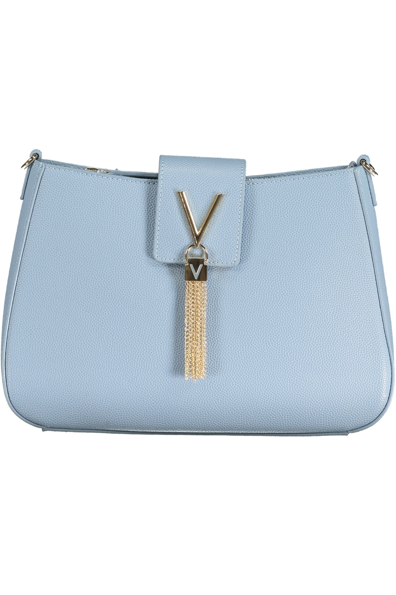 VBS1R410GDIVINA_AZPOLVER – Elegante blaue Damentasche: Abnehmbare Kette & Schultergurt – Größe: UNI – Farbe: Azzurro