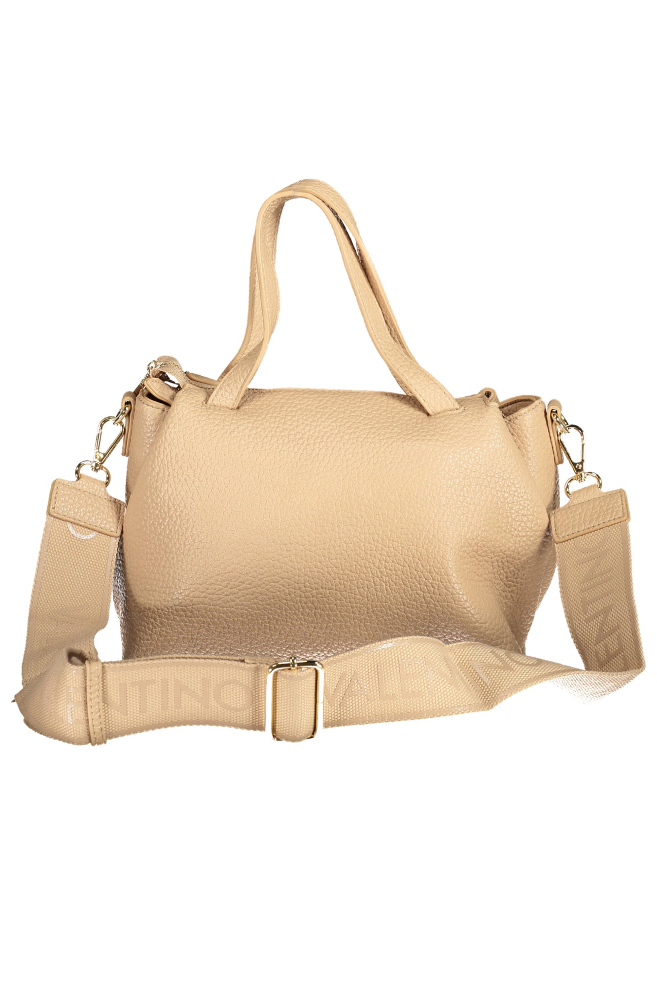 VBS8P205BLOSSOMRE_BEBEIGE – Beige Damen-Handtasche: Elegant, Praktisch, Nachhaltig - Mit Logo & Reißverschluss – Größe: UNI – Farbe: Beige