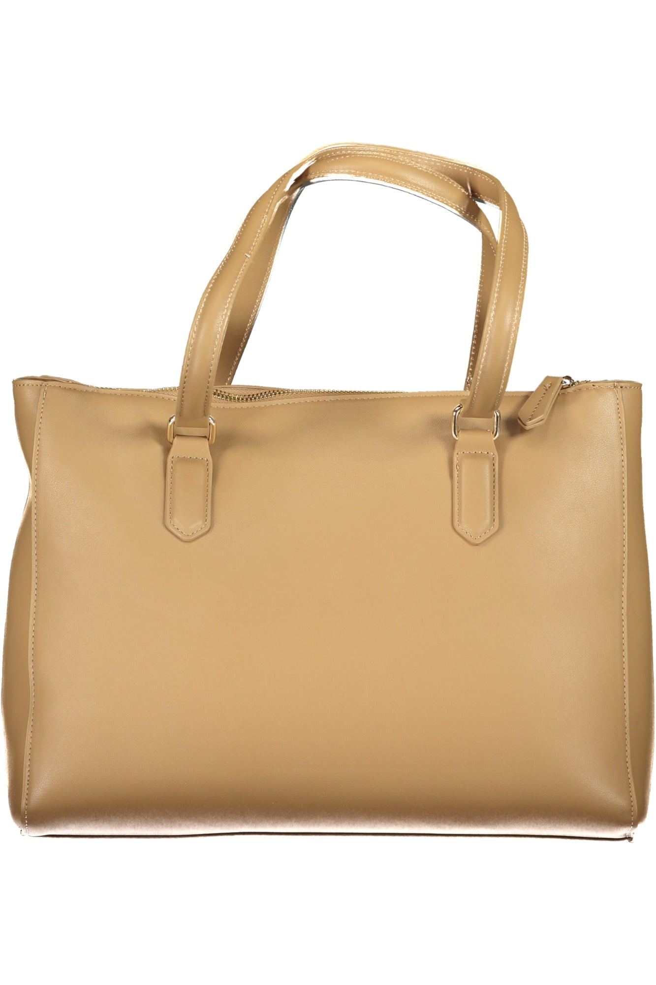 VBS8A601MOSES_BEBEIGE – Elegante Beige Damentasche mit Griffen und Innentaschen - Neuheiten – Größe: UNI – Farbe: Beige