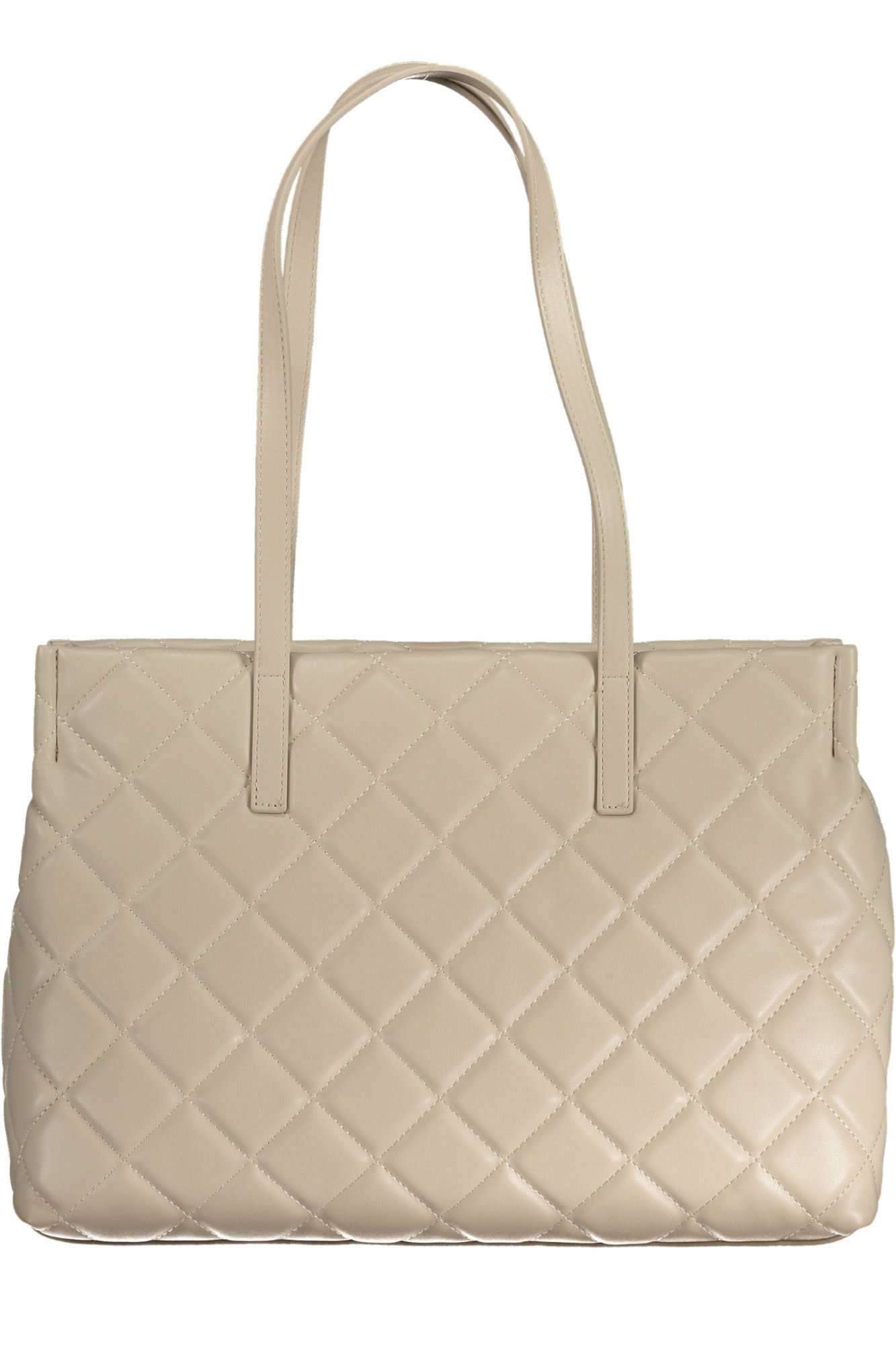 VBS3KK10ROCARINA_BEECRU – Elegante Damen-Schultertasche in Beige mit Laptop-Fach und Details – Größe: UNI – Farbe: Beige