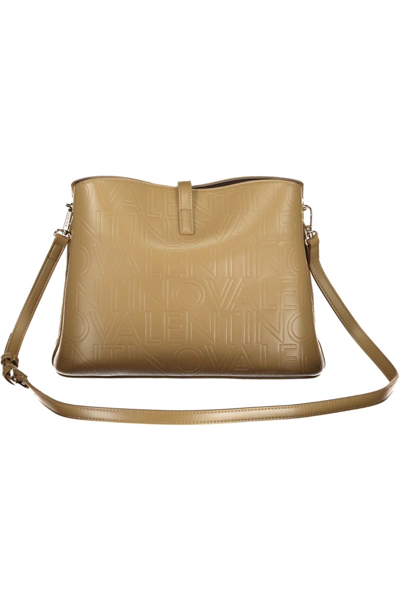 VBS8AD07LIORE_BEBEIGE – Elegante Beige Damenhandtasche mit Kontrastdetails und Recyclingmaterial – Größe: UNI – Farbe: Beige