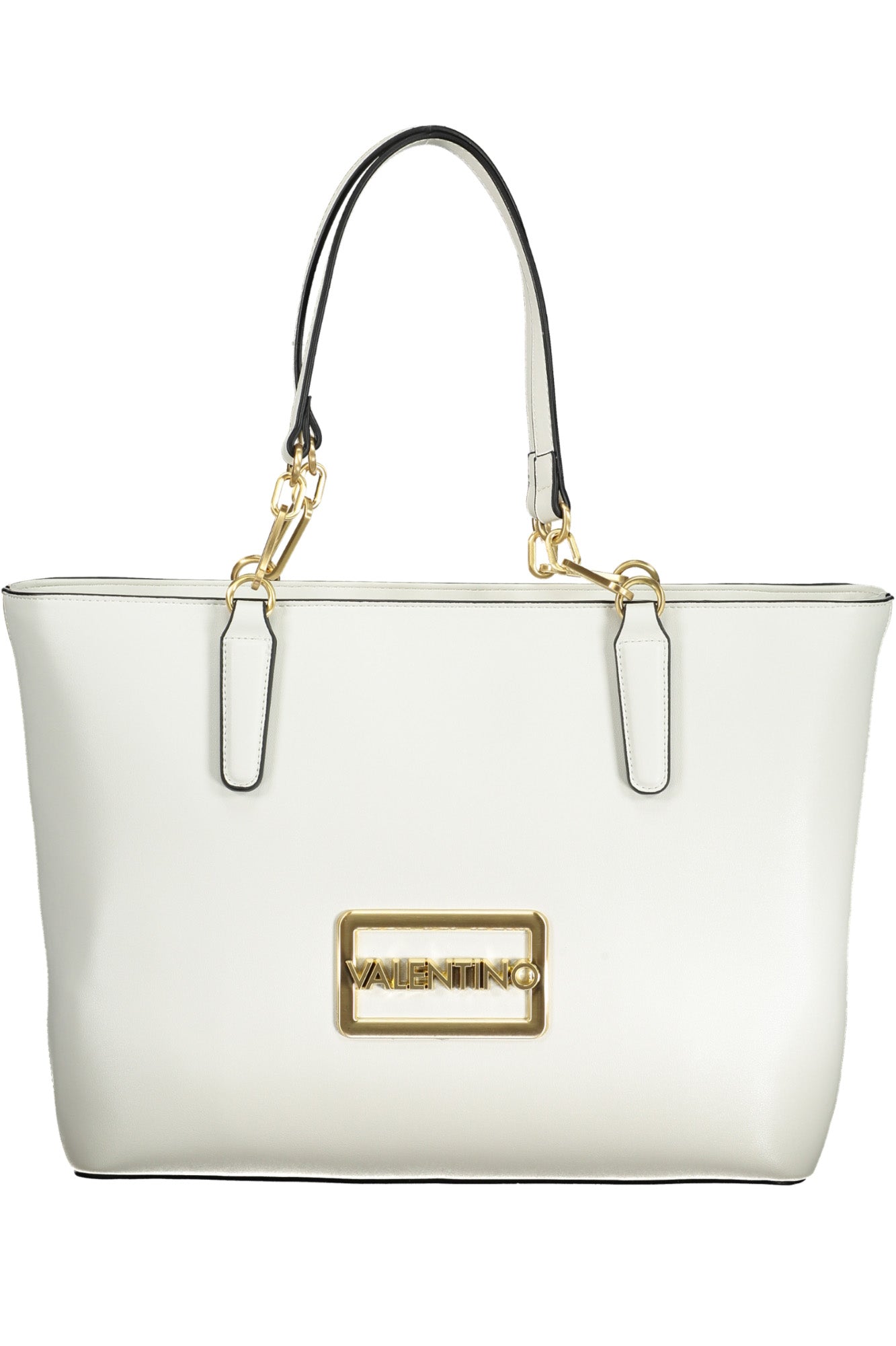 VBS7R106PRINCESA_BIBIANCO – Elegante weiße Handtasche mit verstellbarem Schultergurt und Schutzfüßen – Größe: UNI – Farbe: Bianco
