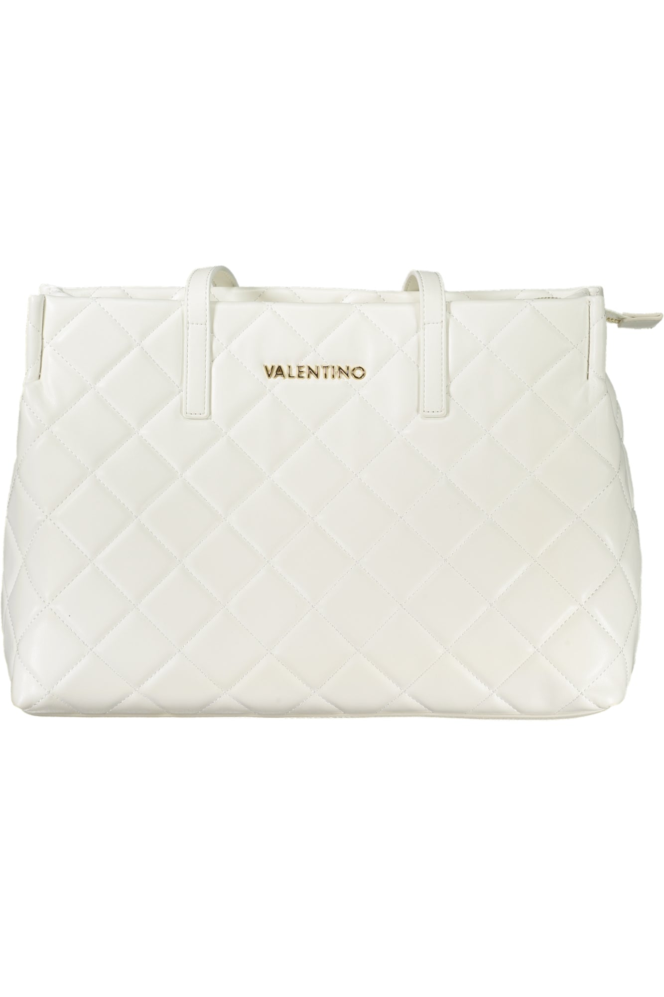VBS3KK10ROCARINA_BIBIANCO – Elegante Weiße Schultertasche mit Laptopfach und Kontrastdetails – Größe: UNI – Farbe: Bianco